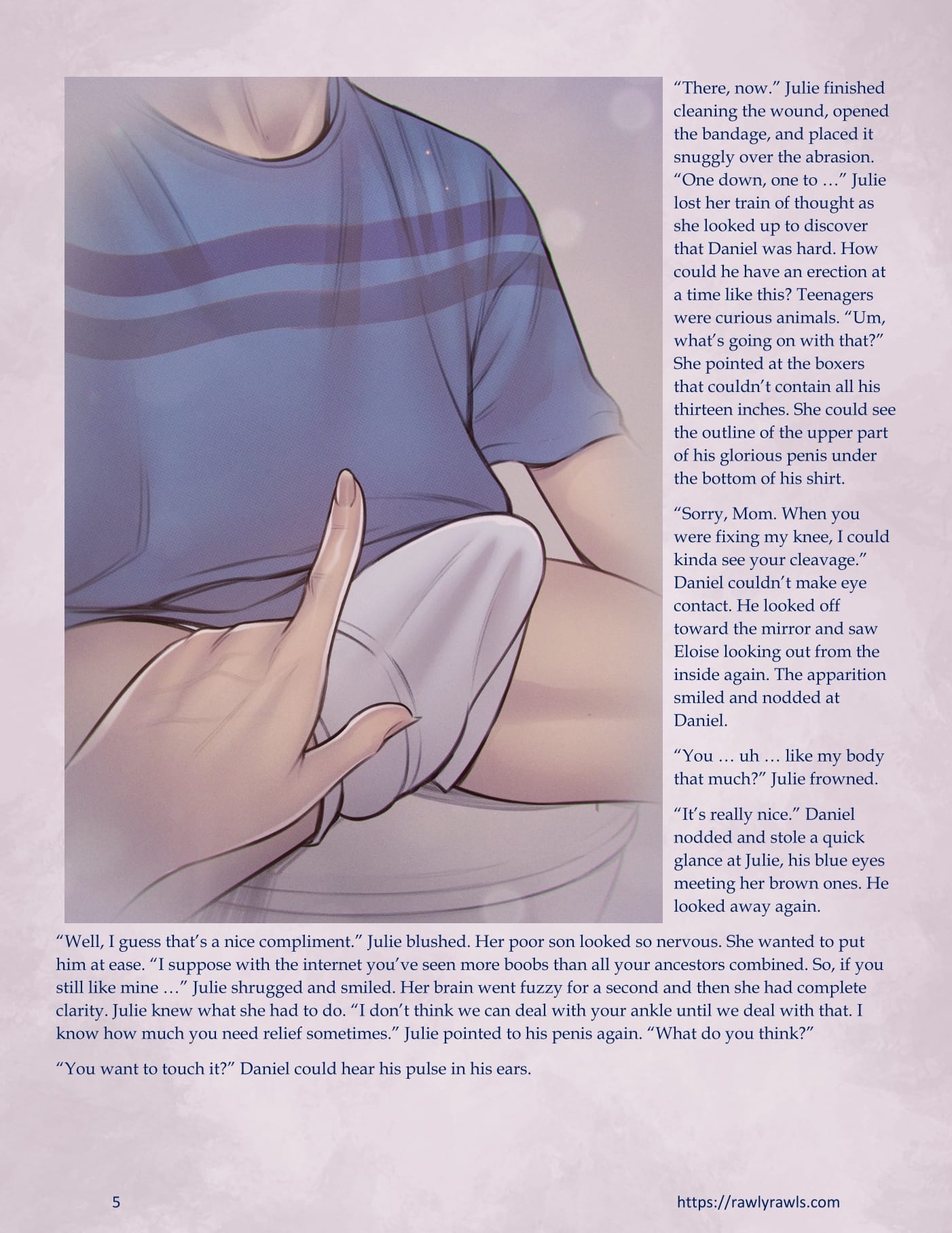 The Haunting Of Palmer Mansion [TenderMindd , RawlyRawls] Chapter 5.2 Page 5