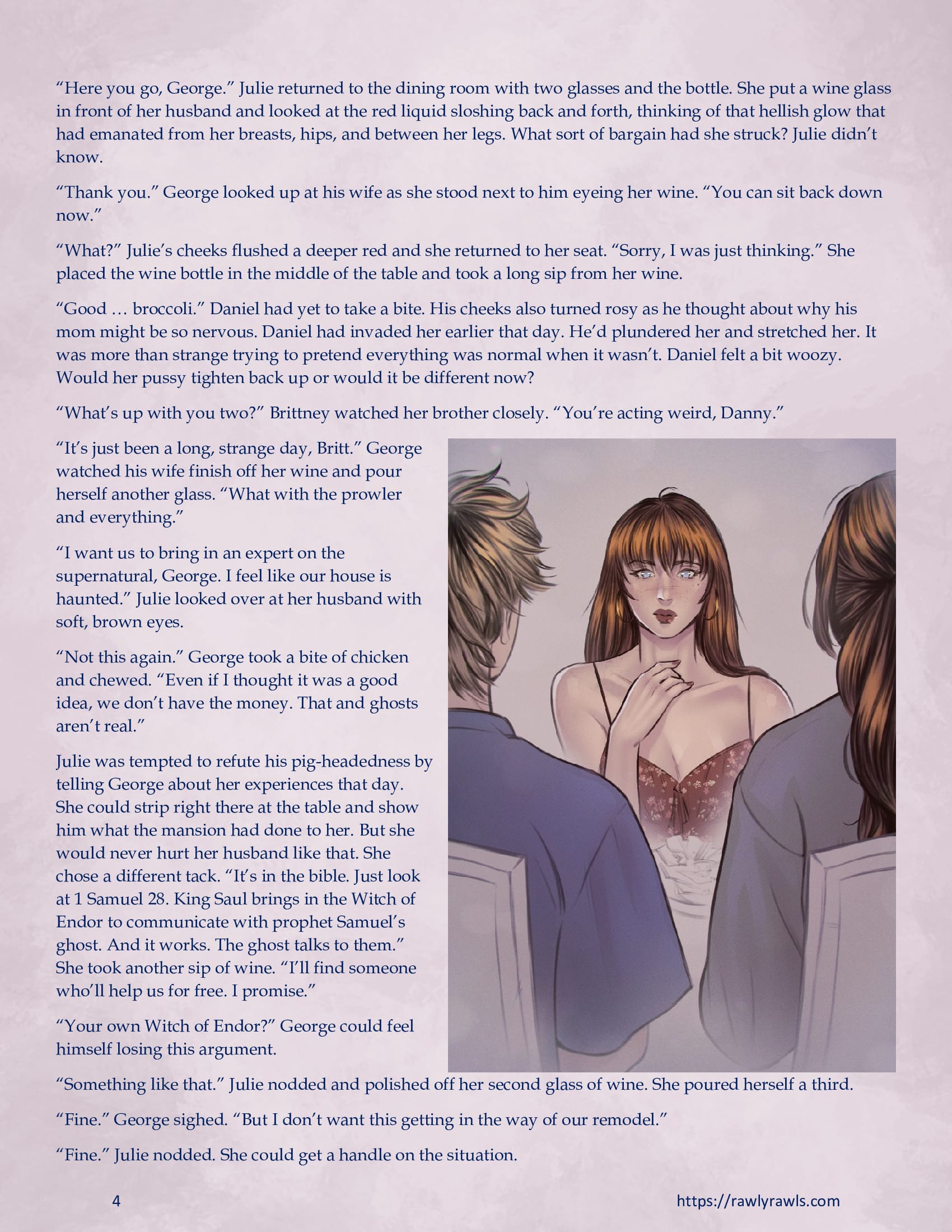 The Haunting Of Palmer Mansion [TenderMindd , RawlyRawls] Chapter 6.1 Page 4