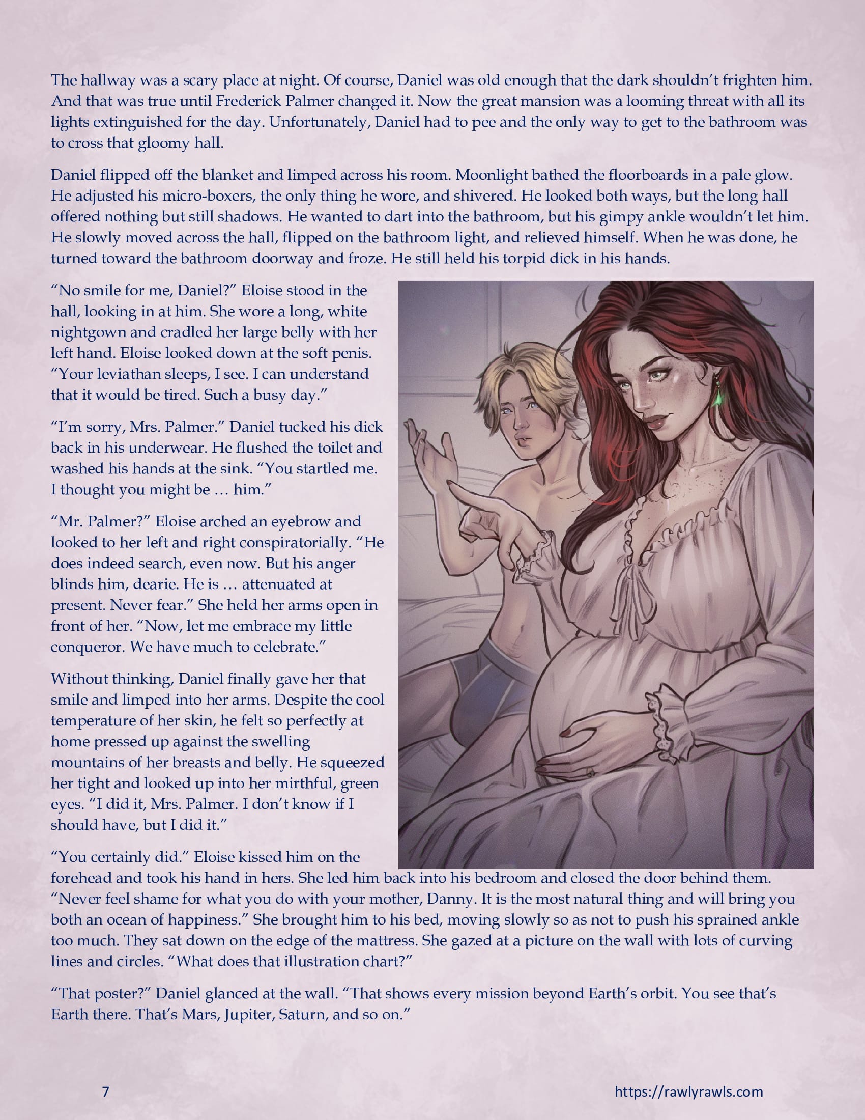 The Haunting Of Palmer Mansion [TenderMindd , RawlyRawls] Chapter 6.1 Page 7