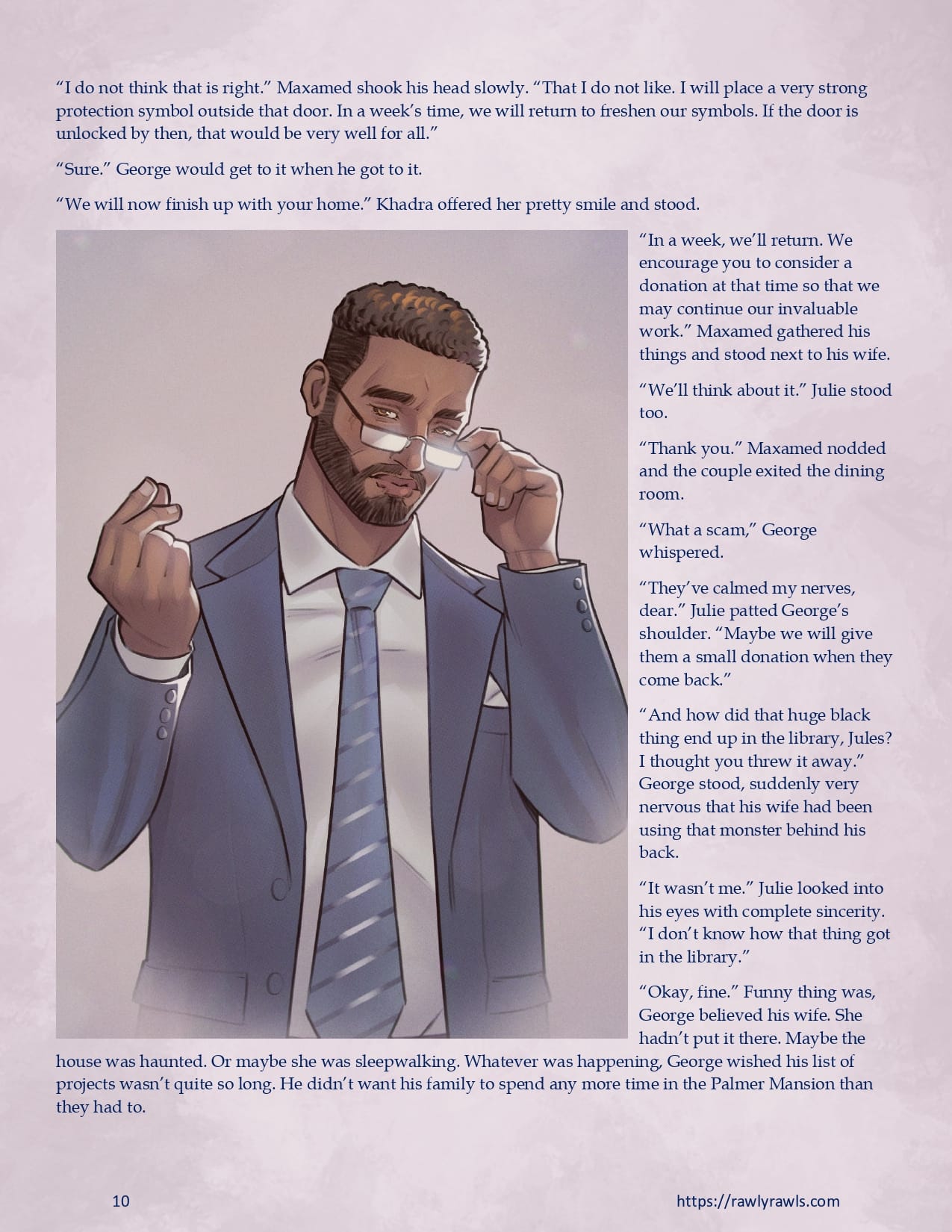 The Haunting Of Palmer Mansion [TenderMindd , RawlyRawls] Chapter 6.2 Page 10