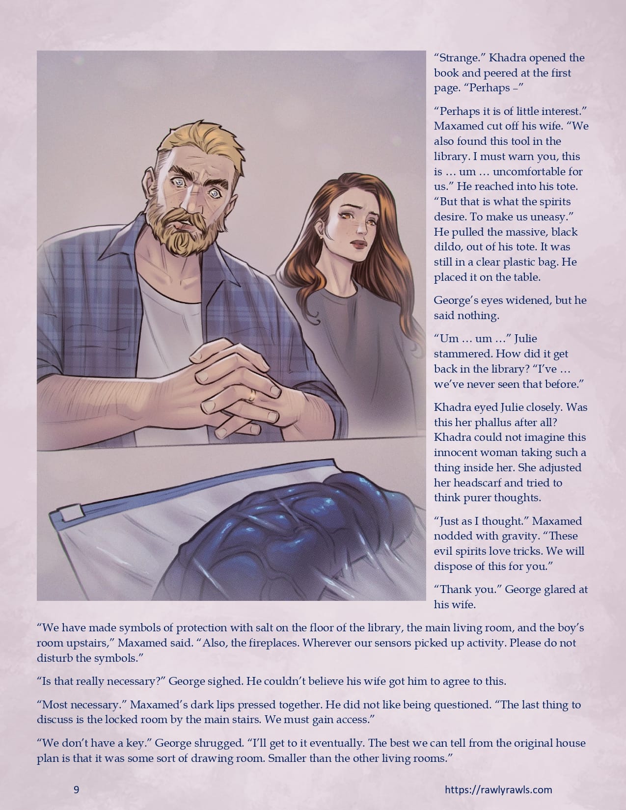 The Haunting Of Palmer Mansion [TenderMindd , RawlyRawls] Chapter 6.2 Page 9