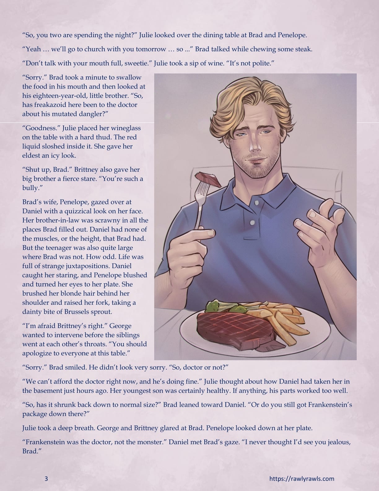 The Haunting Of Palmer Mansion [TenderMindd , RawlyRawls] Chapter 7.1 Page 3