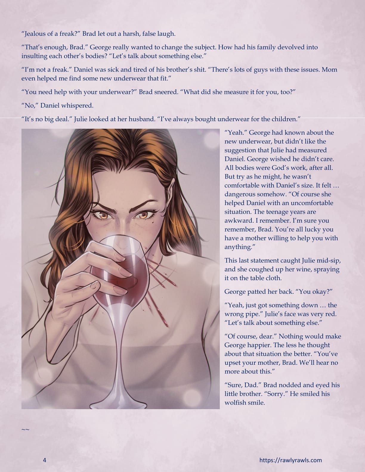 The Haunting Of Palmer Mansion [TenderMindd , RawlyRawls] Chapter 7.1 Page 4