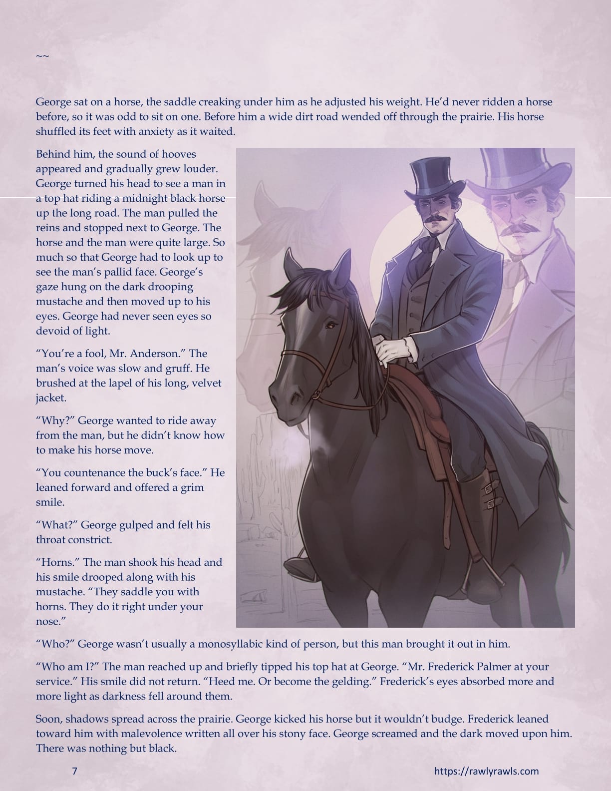 The Haunting Of Palmer Mansion [TenderMindd , RawlyRawls] Chapter 7.2 Page 7