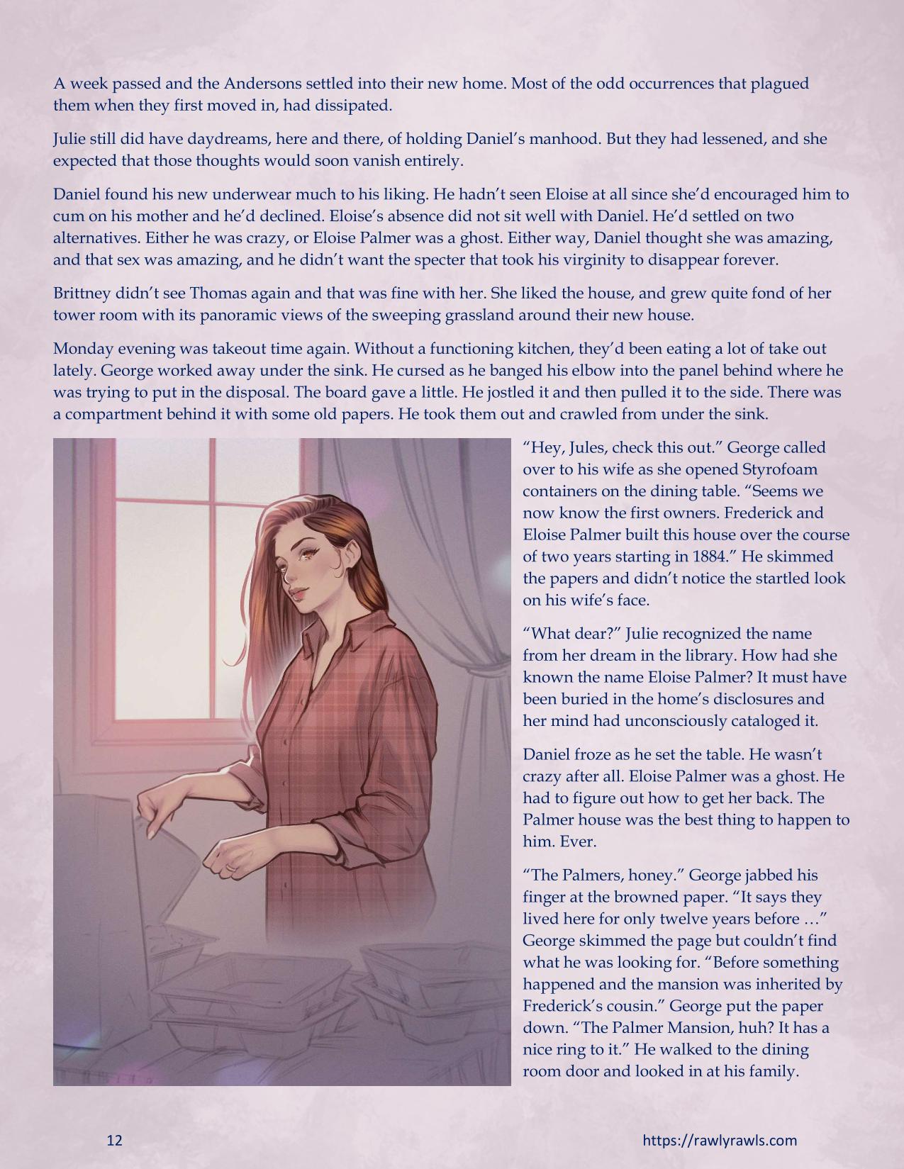 The Haunting Of Palmer Mansion [TenderMindd , RawlyRawls] Chapter 2.1 Page 12