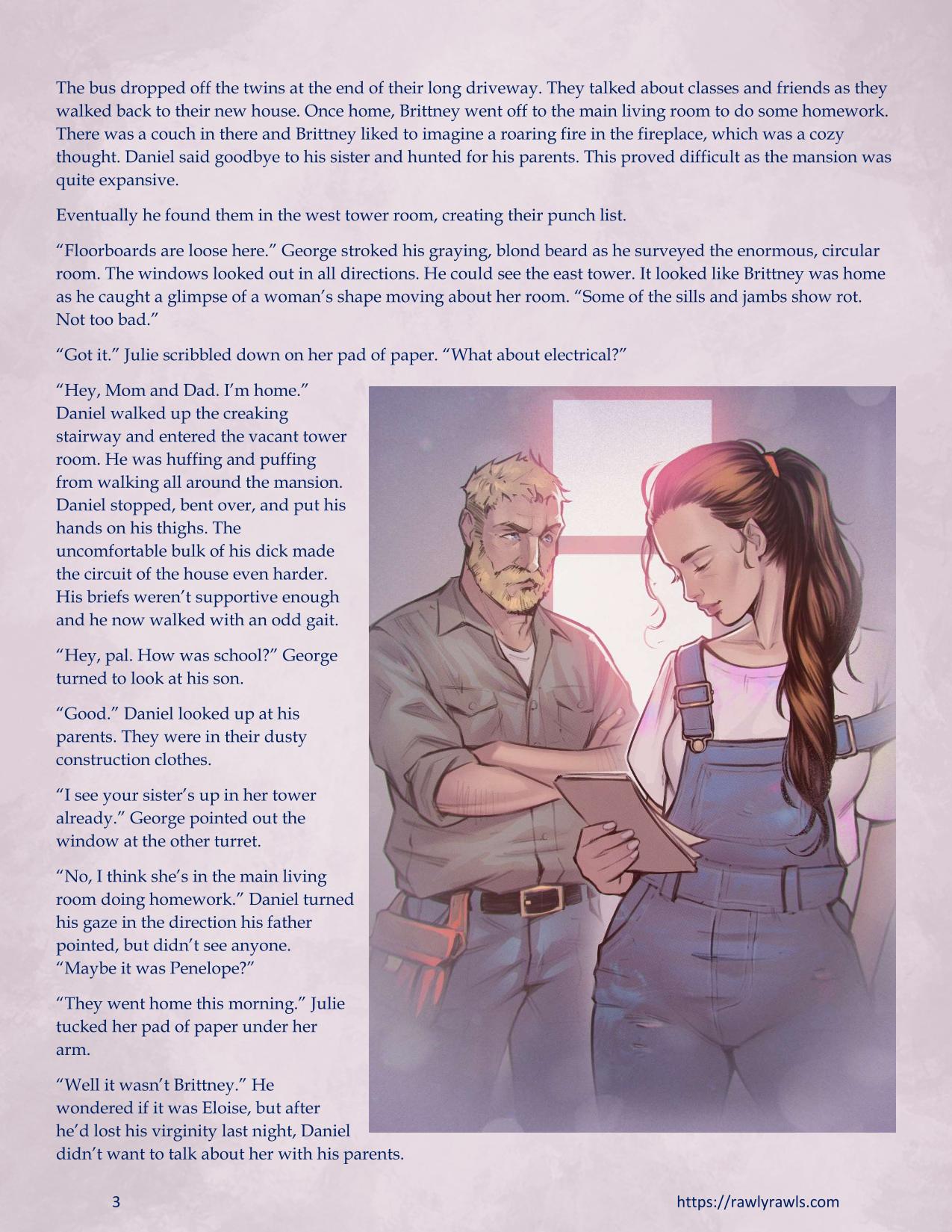 The Haunting Of Palmer Mansion [TenderMindd , RawlyRawls] Chapter 2.1 Page 3