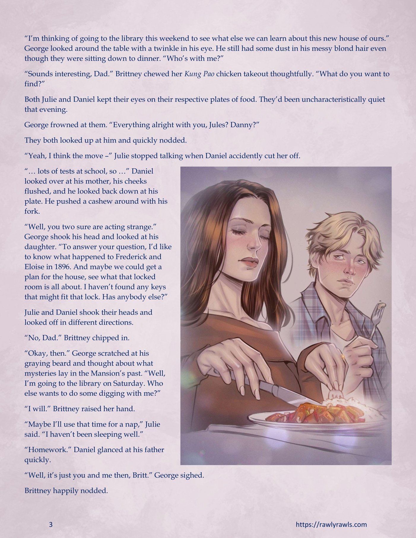 The Haunting Of Palmer Mansion [TenderMindd , RawlyRawls] Chapter 3.1 Page 3