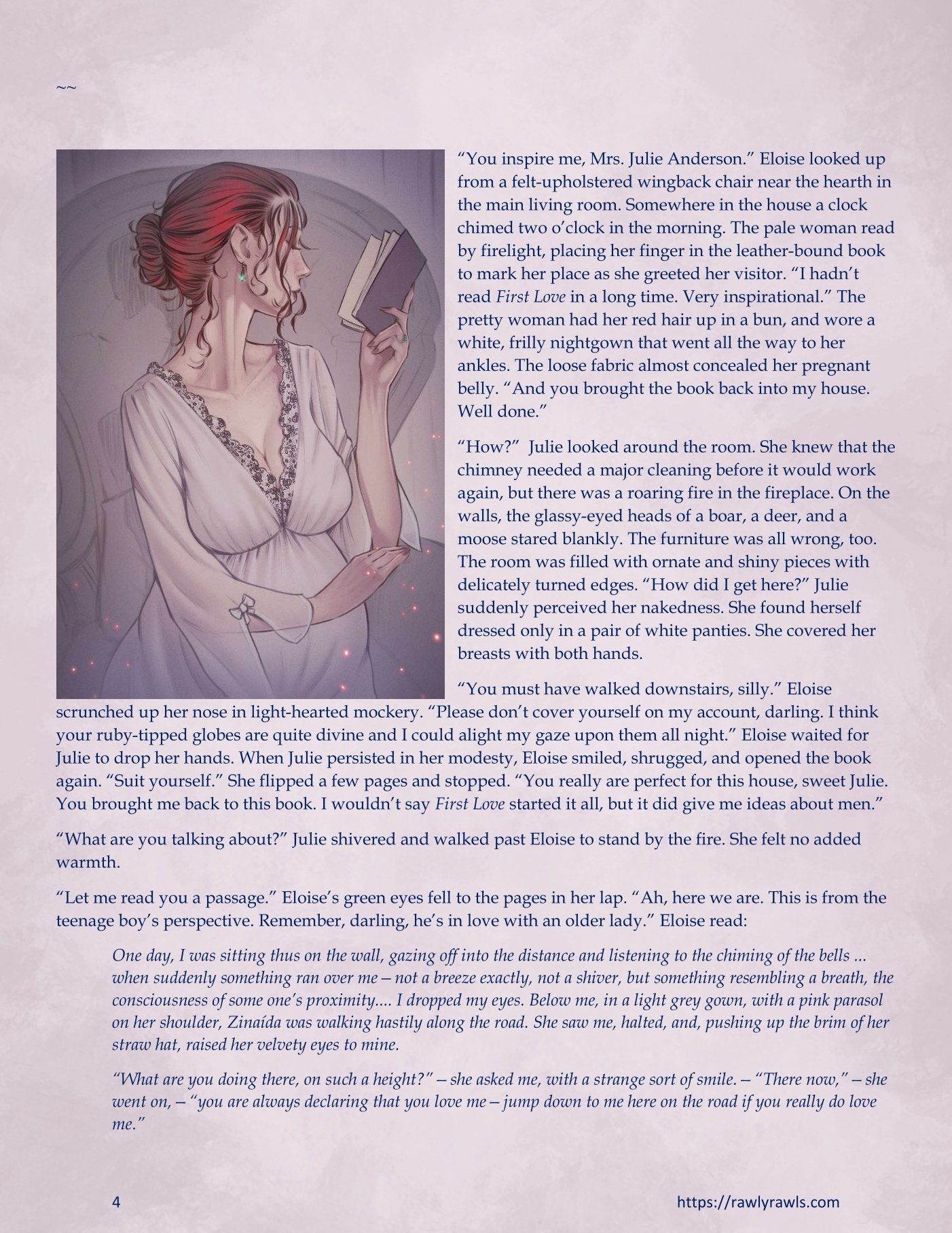 The Haunting Of Palmer Mansion [TenderMindd , RawlyRawls] Chapter 3.1 Page 4