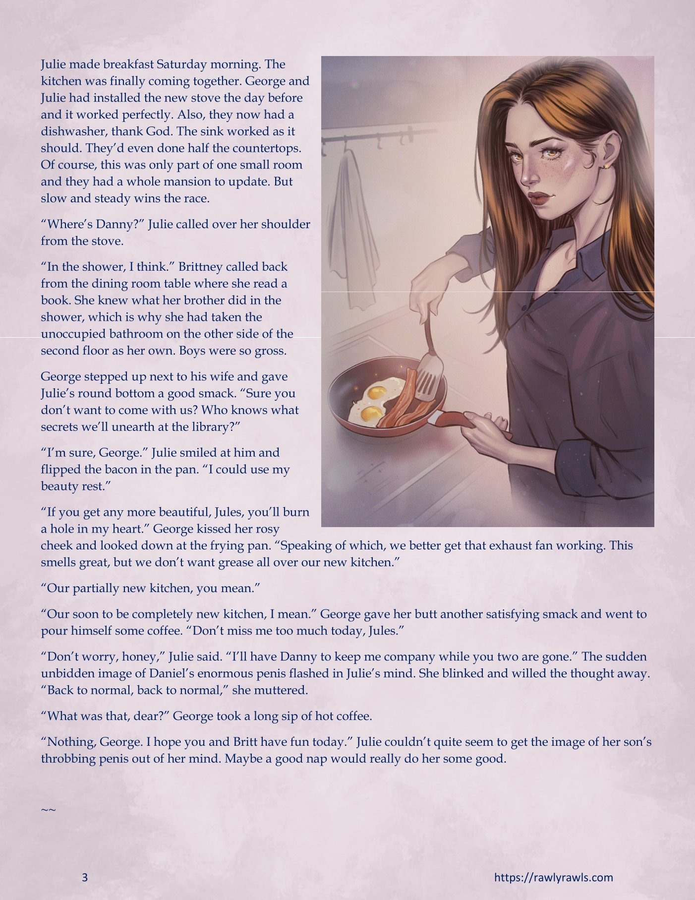The Haunting Of Palmer Mansion [TenderMindd , RawlyRawls] Chapter 3.2 Page 3