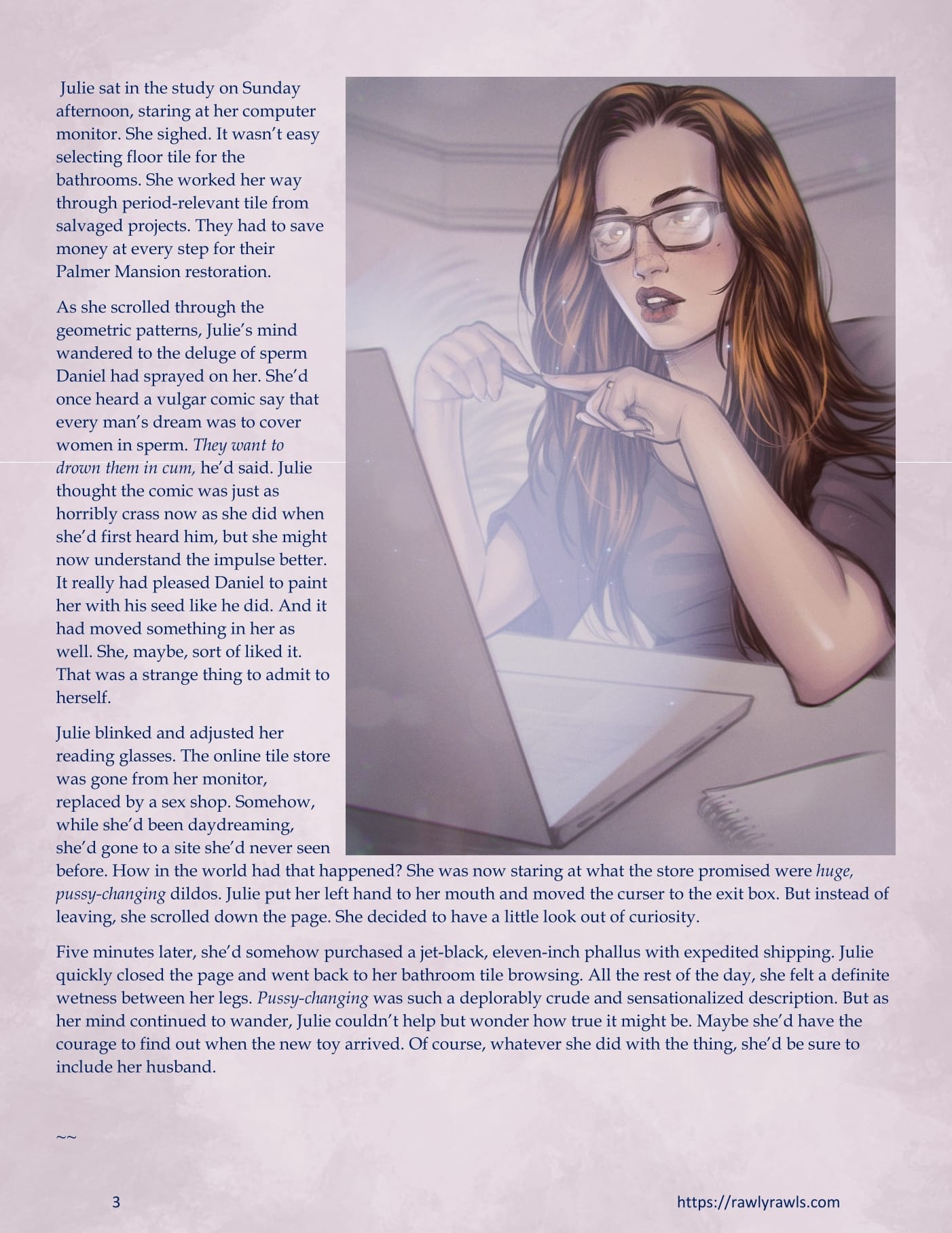 The Haunting Of Palmer Mansion [TenderMindd , RawlyRawls] Chapter 4.1 Page 3