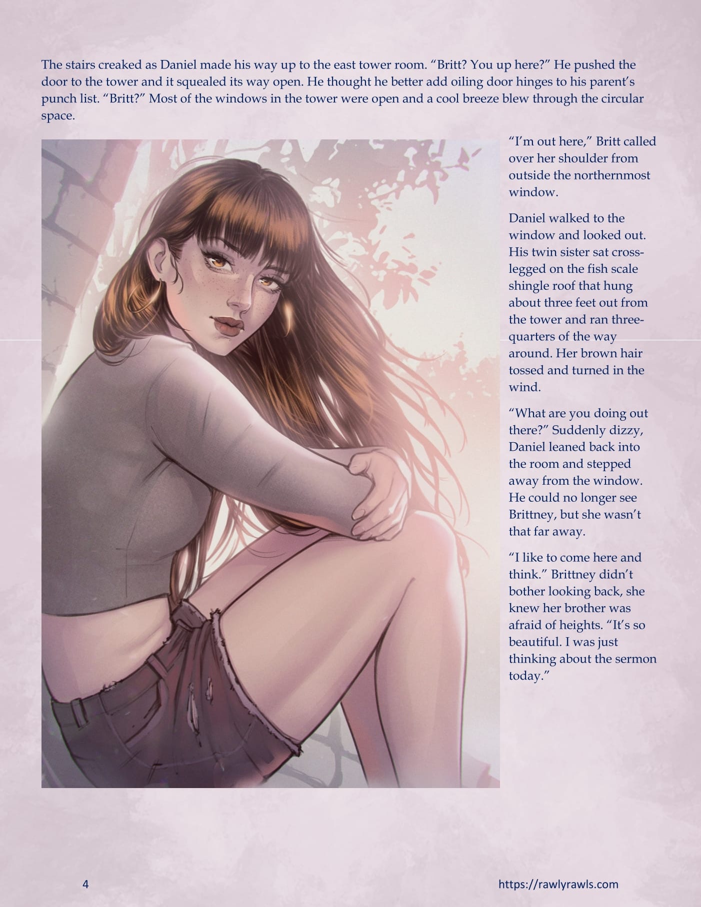 The Haunting Of Palmer Mansion [TenderMindd , RawlyRawls] Chapter 4.1 Page 4