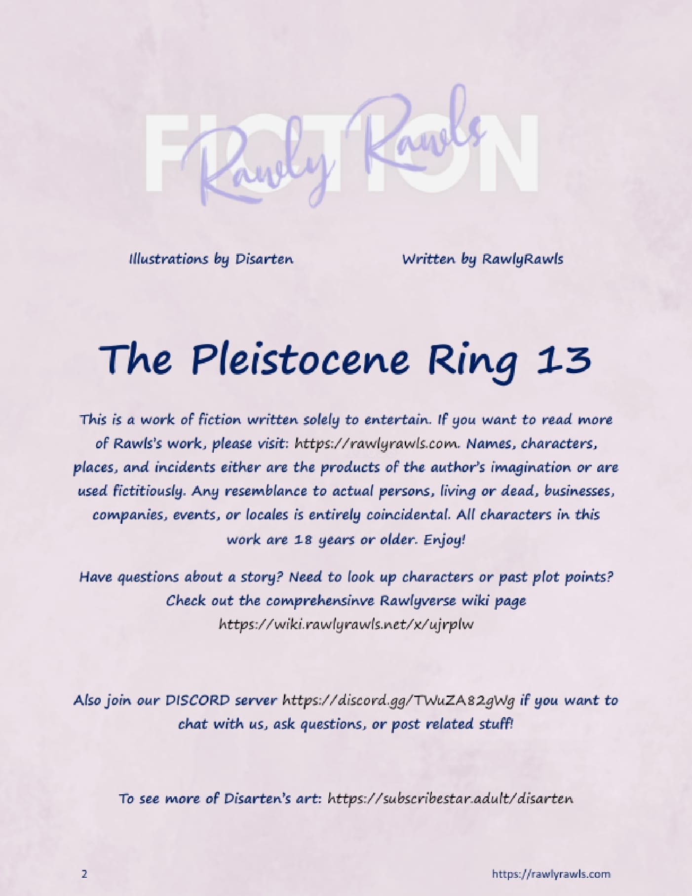 The Pleistocene Ring [Disarten] Chapter 13 Page 2