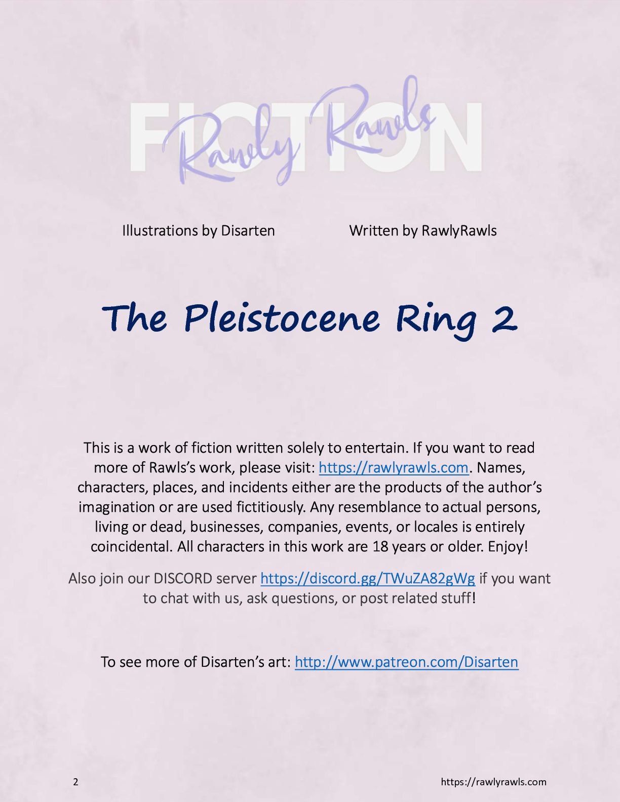 The Pleistocene Ring [Disarten] Chapter 2 Page 2