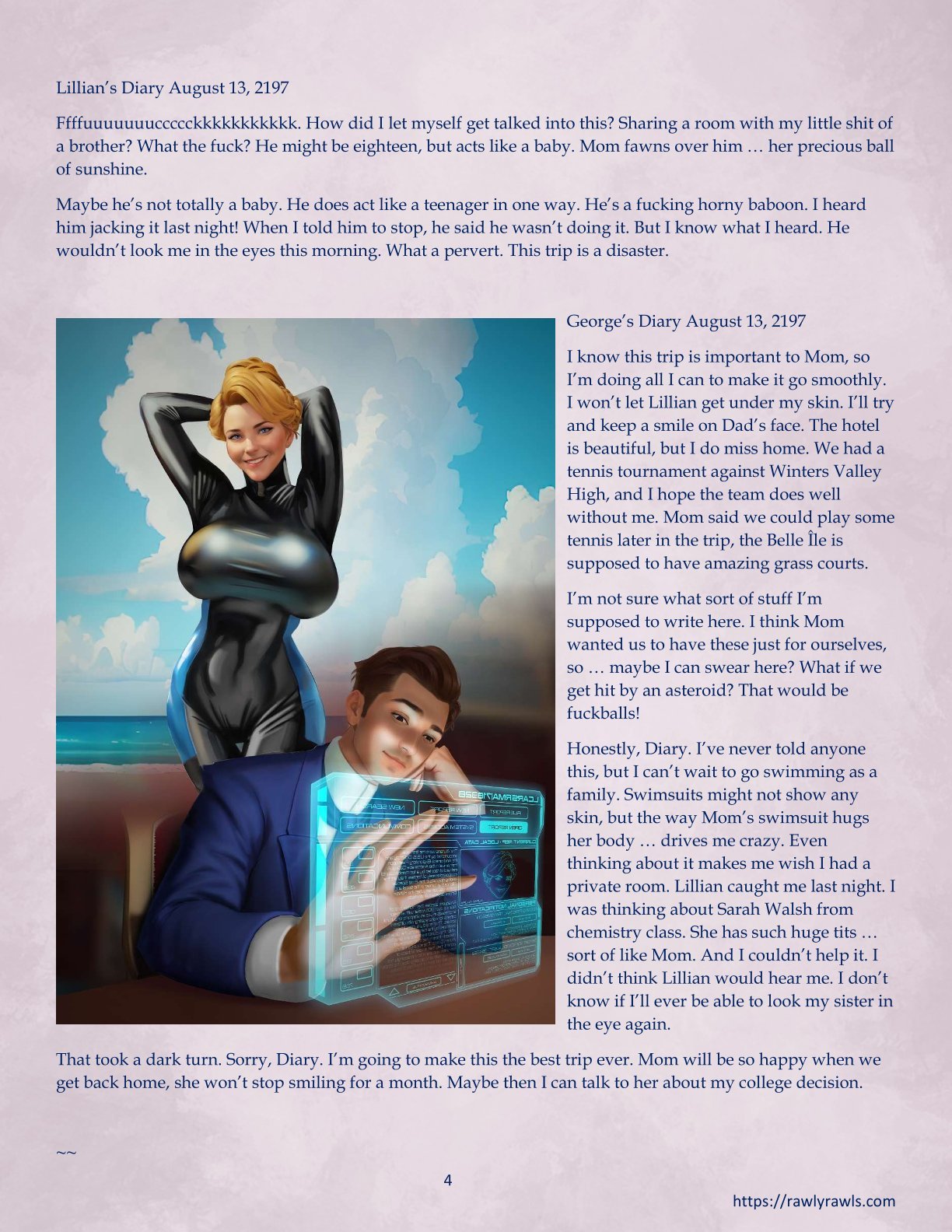 La Belle Ile en Mere [Sezlov , RawlyRawls] Chapter 1 Page 4