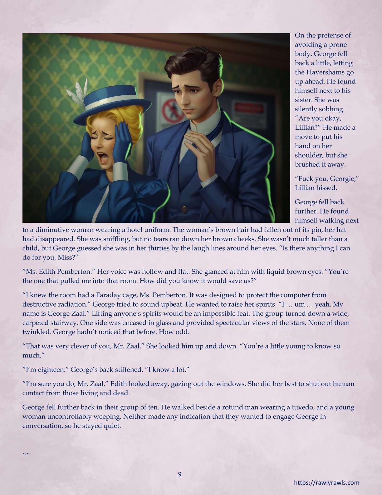 La Belle Ile en Mere [Sezlov , RawlyRawls] Chapter 1 Page 9