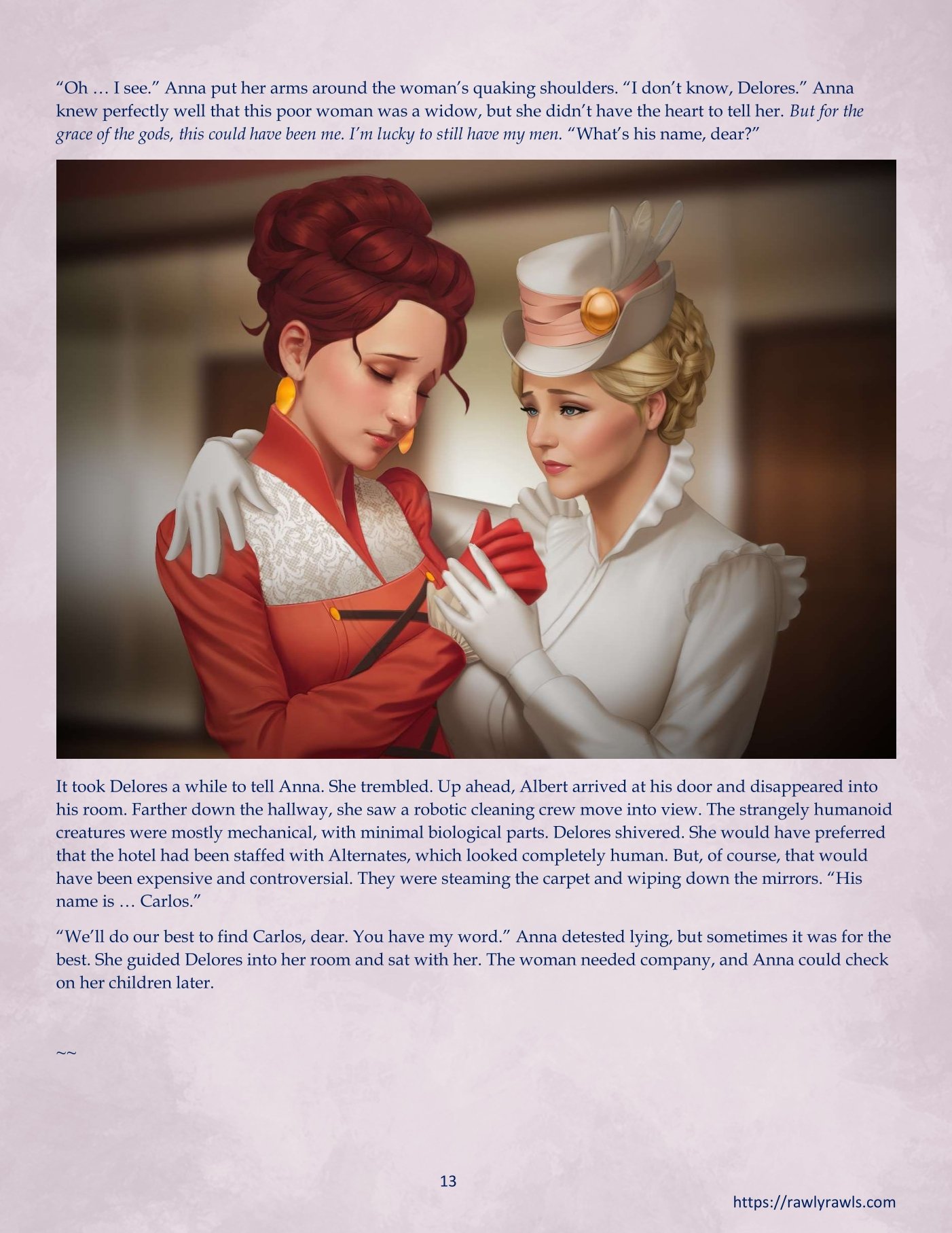 La Belle Ile en Mere [Sezlov , RawlyRawls] Chapter 2 Page 13