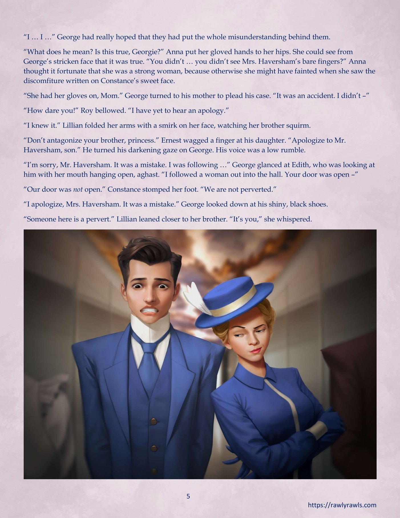 La Belle Ile en Mere [Sezlov , RawlyRawls] Chapter 2 Page 5