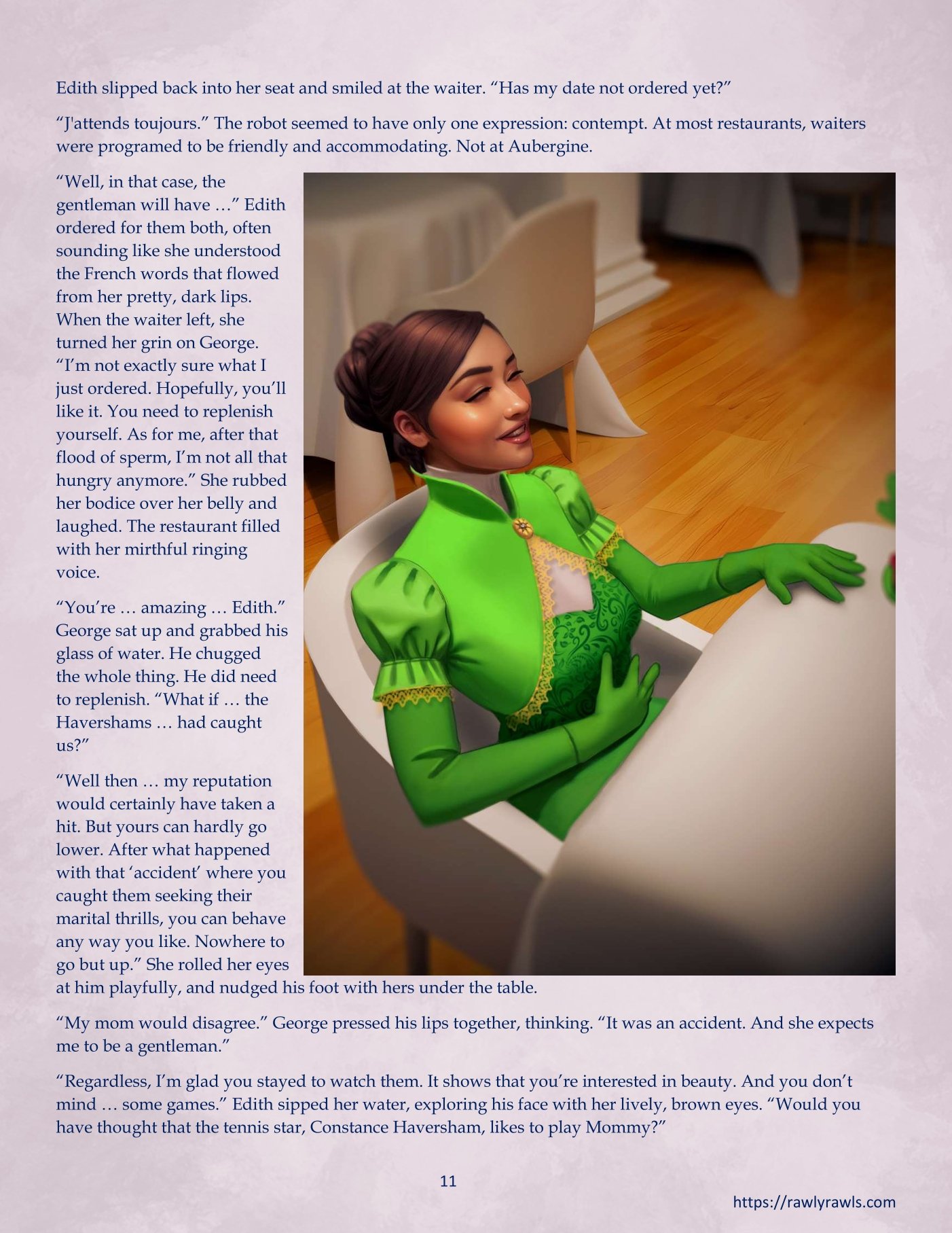 La Belle Ile en Mere [Sezlov , RawlyRawls] Chapter 3 Page 11