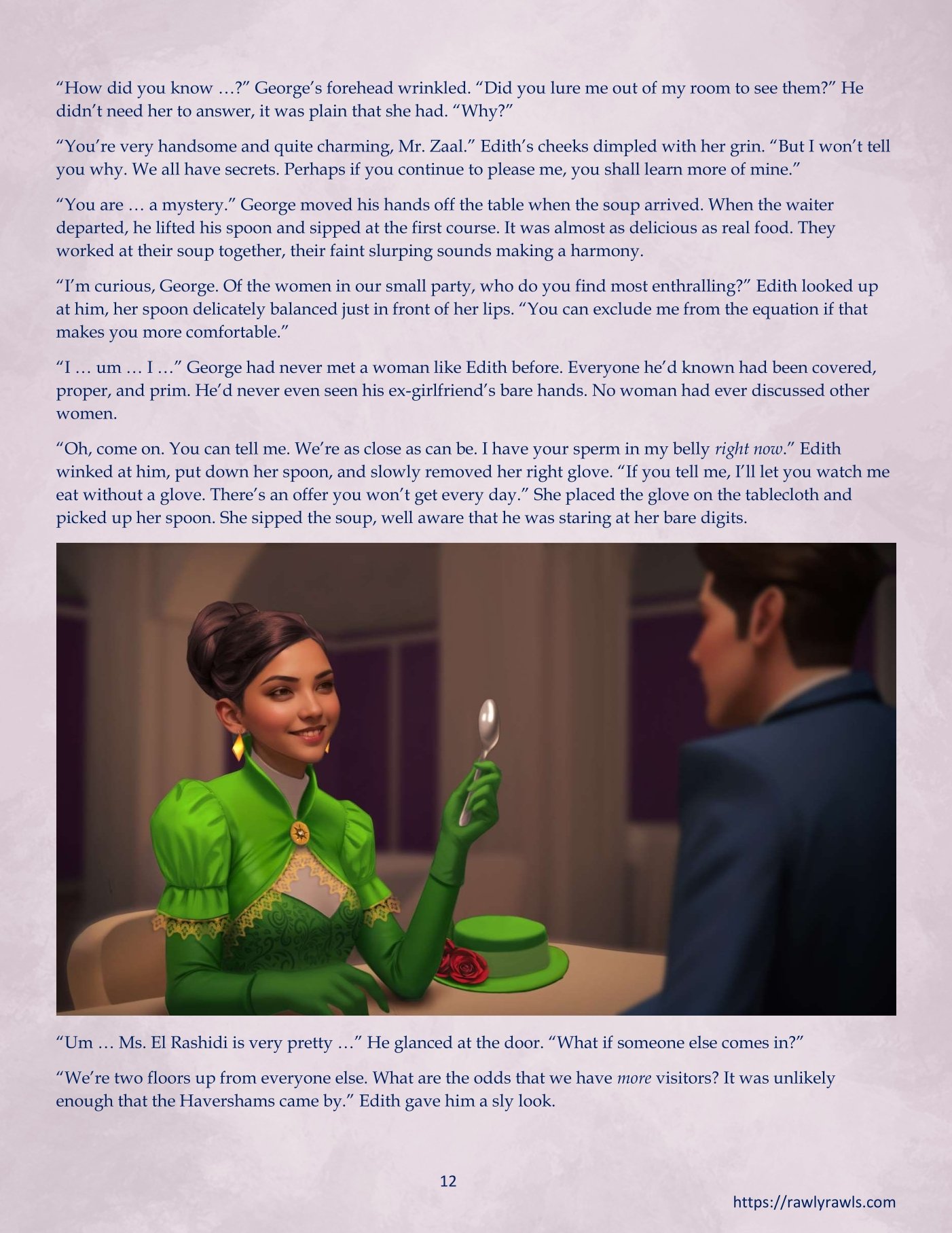 La Belle Ile en Mere [Sezlov , RawlyRawls] Chapter 3 Page 12