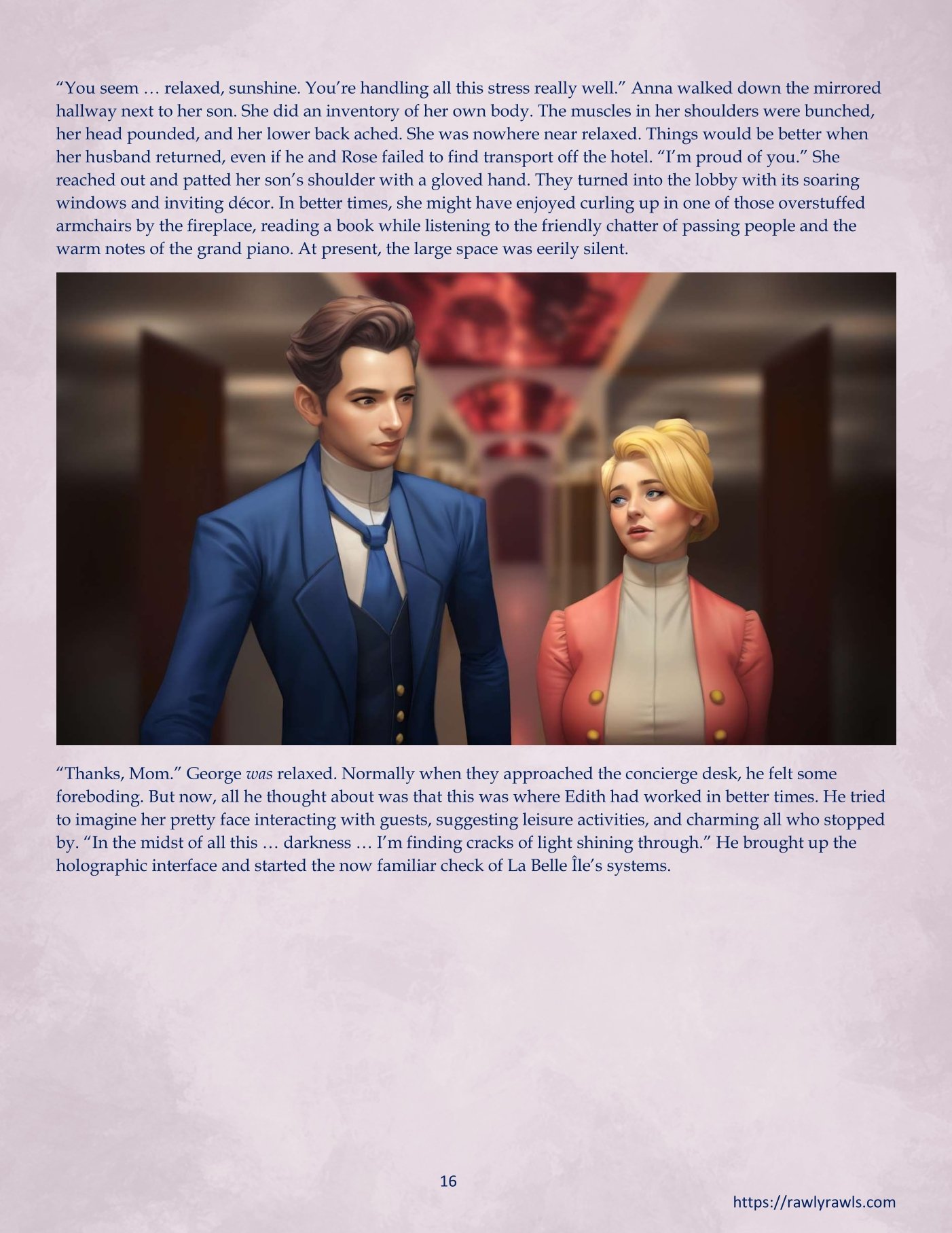 La Belle Ile en Mere [Sezlov , RawlyRawls] Chapter 3 Page 16