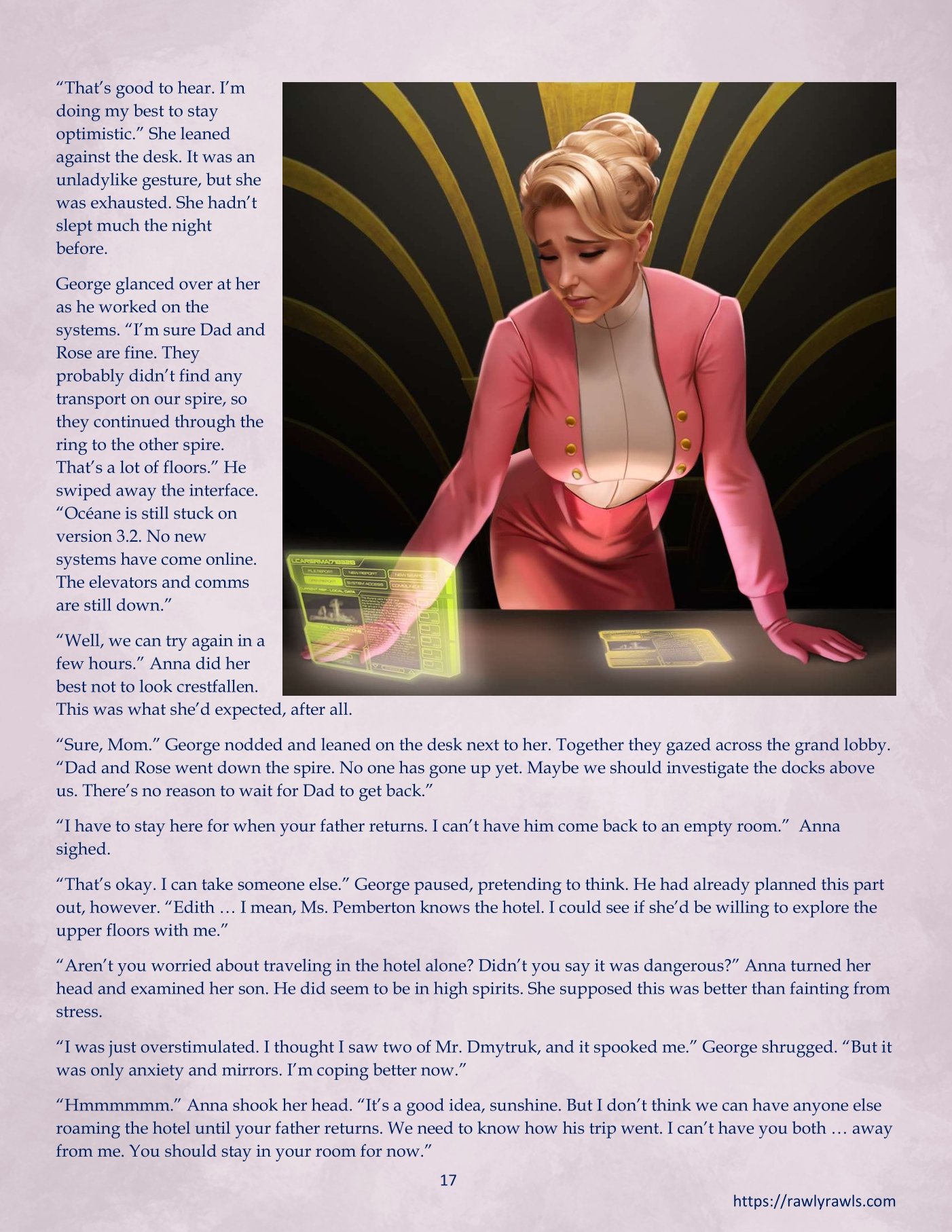 La Belle Ile en Mere [Sezlov , RawlyRawls] Chapter 3 Page 17