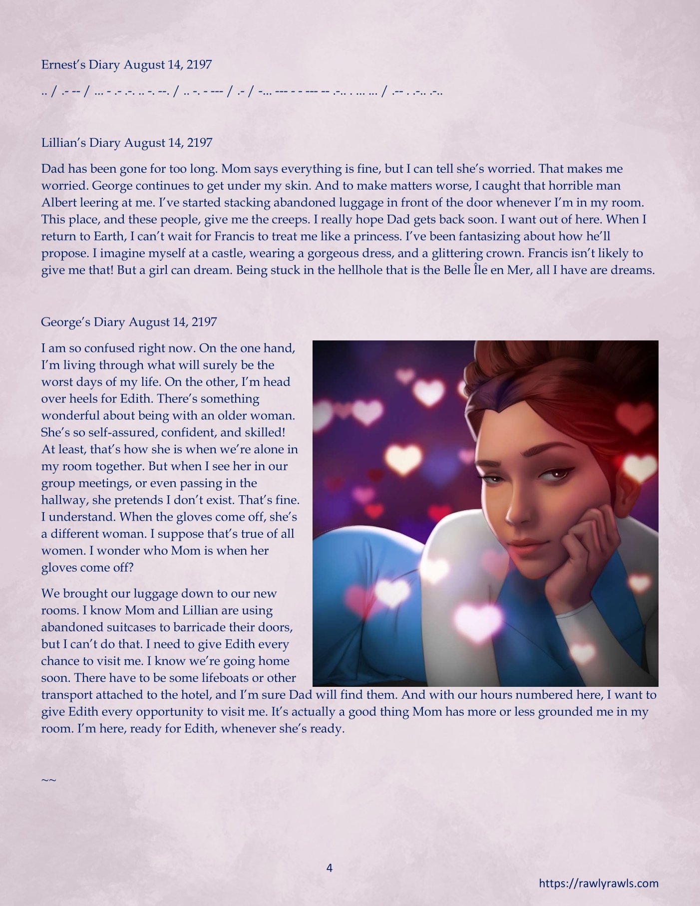 La Belle Ile en Mere [Sezlov , RawlyRawls] Chapter 3 Page 4