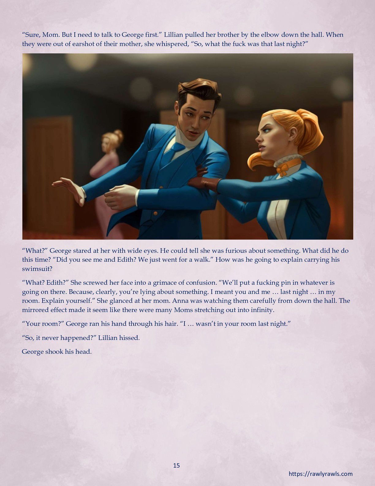 La Belle Ile en Mere [Sezlov , RawlyRawls] Chapter 4 Page 15