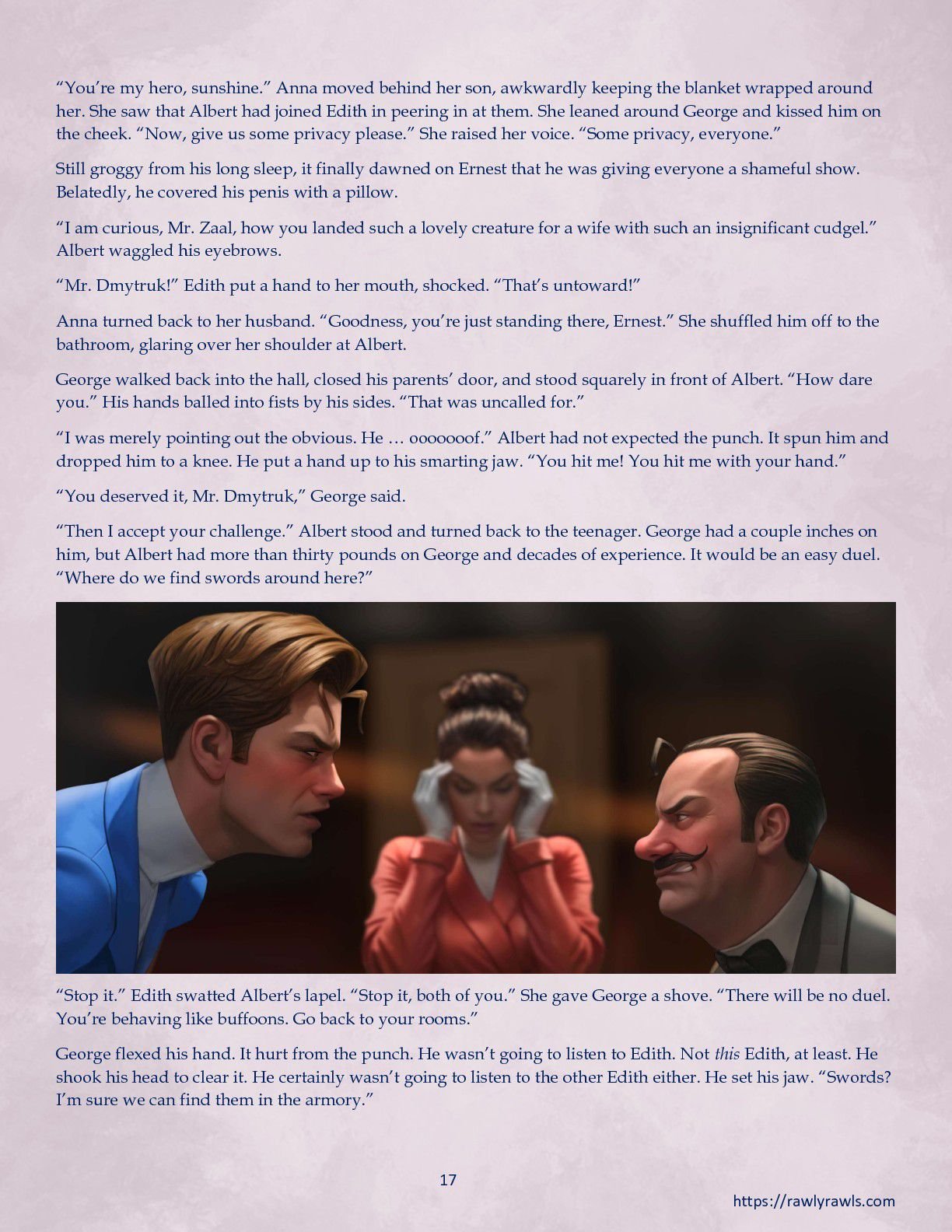 La Belle Ile en Mere [Sezlov , RawlyRawls] Chapter 5 Page 17