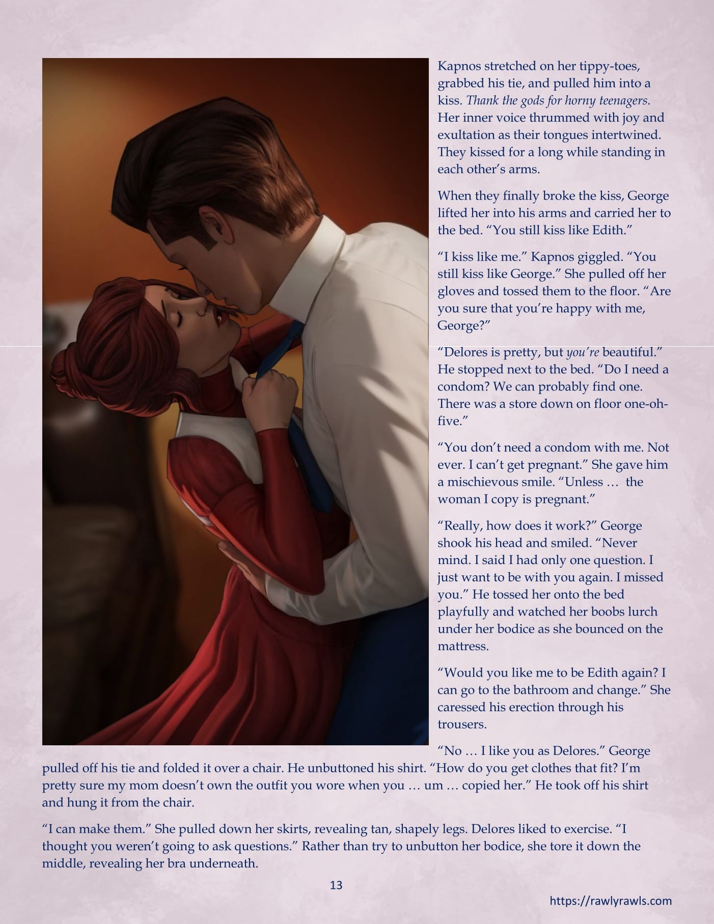 La Belle Ile en Mere [Sezlov , RawlyRawls] Chapter 6 Page 13