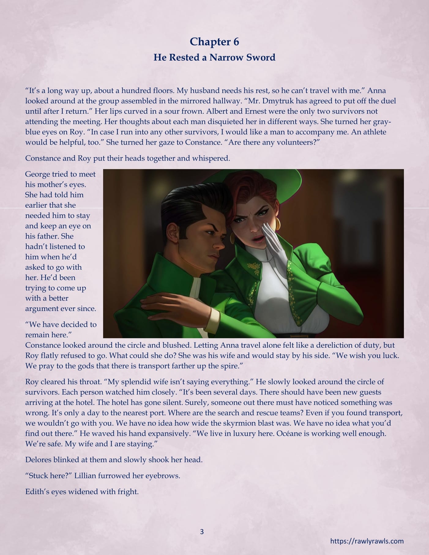 La Belle Ile en Mere [Sezlov , RawlyRawls] Chapter 6 Page 3