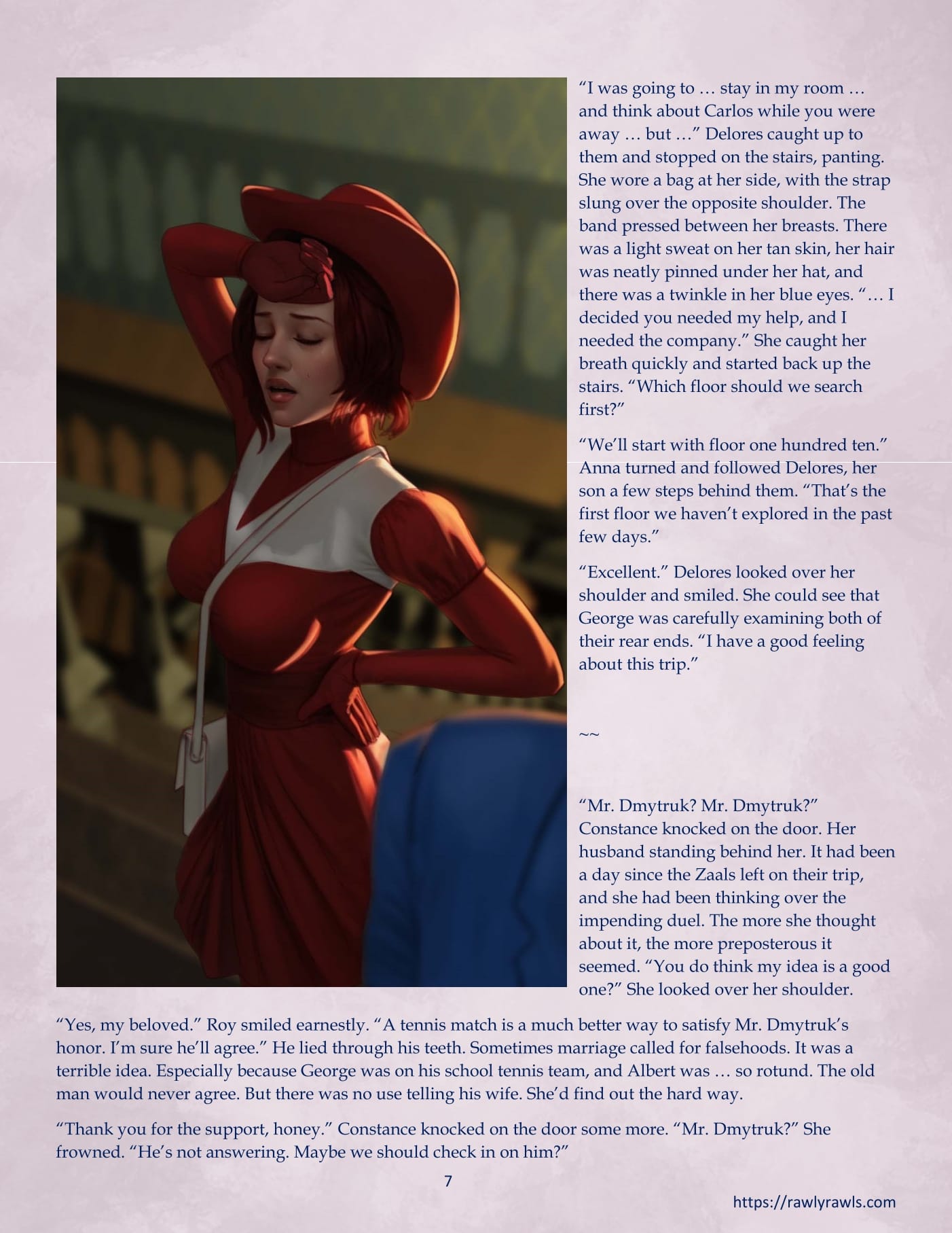 La Belle Ile en Mere [Sezlov , RawlyRawls] Chapter 6 Page 7