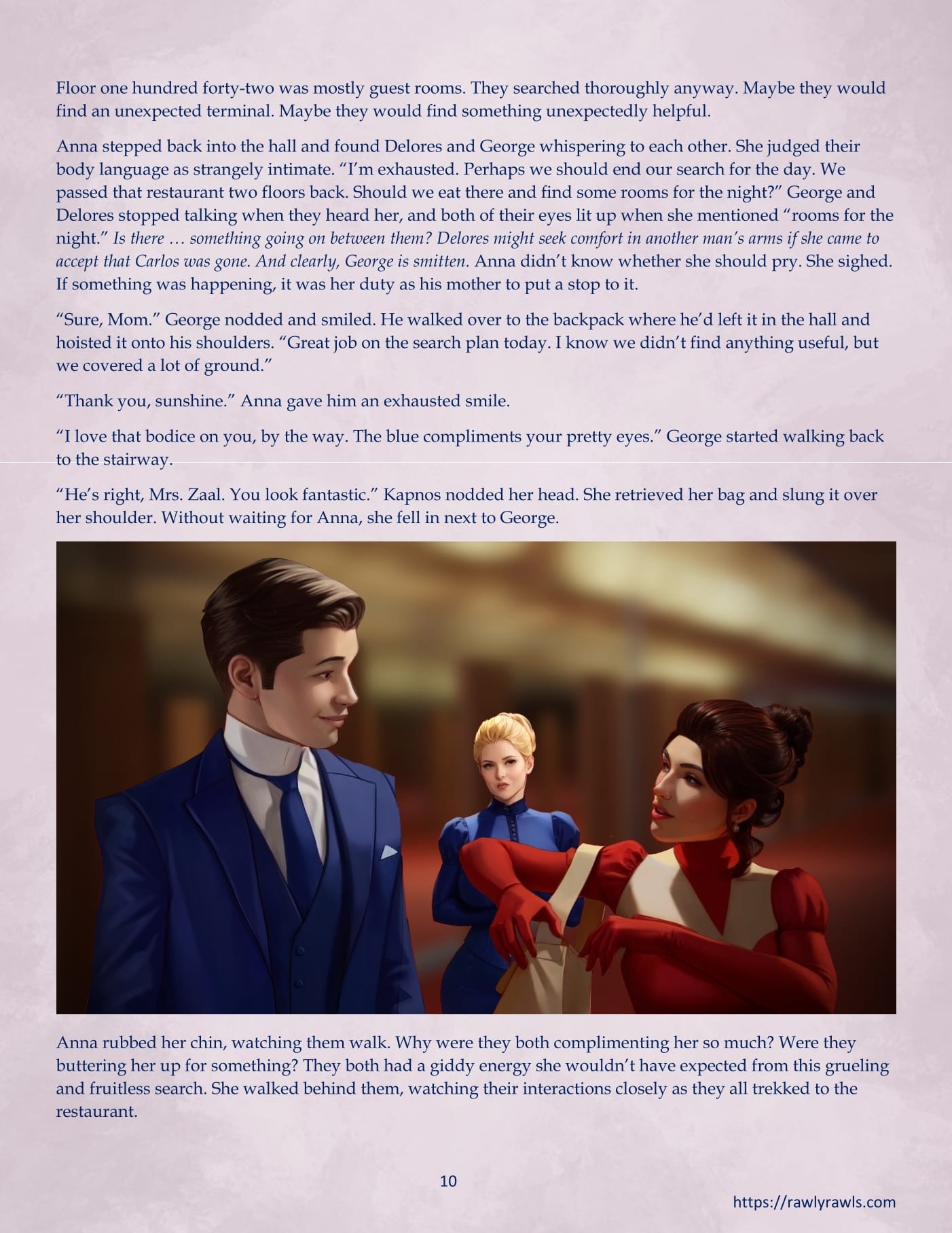 La Belle Ile en Mere [Sezlov , RawlyRawls] Chapter 7 Page 10