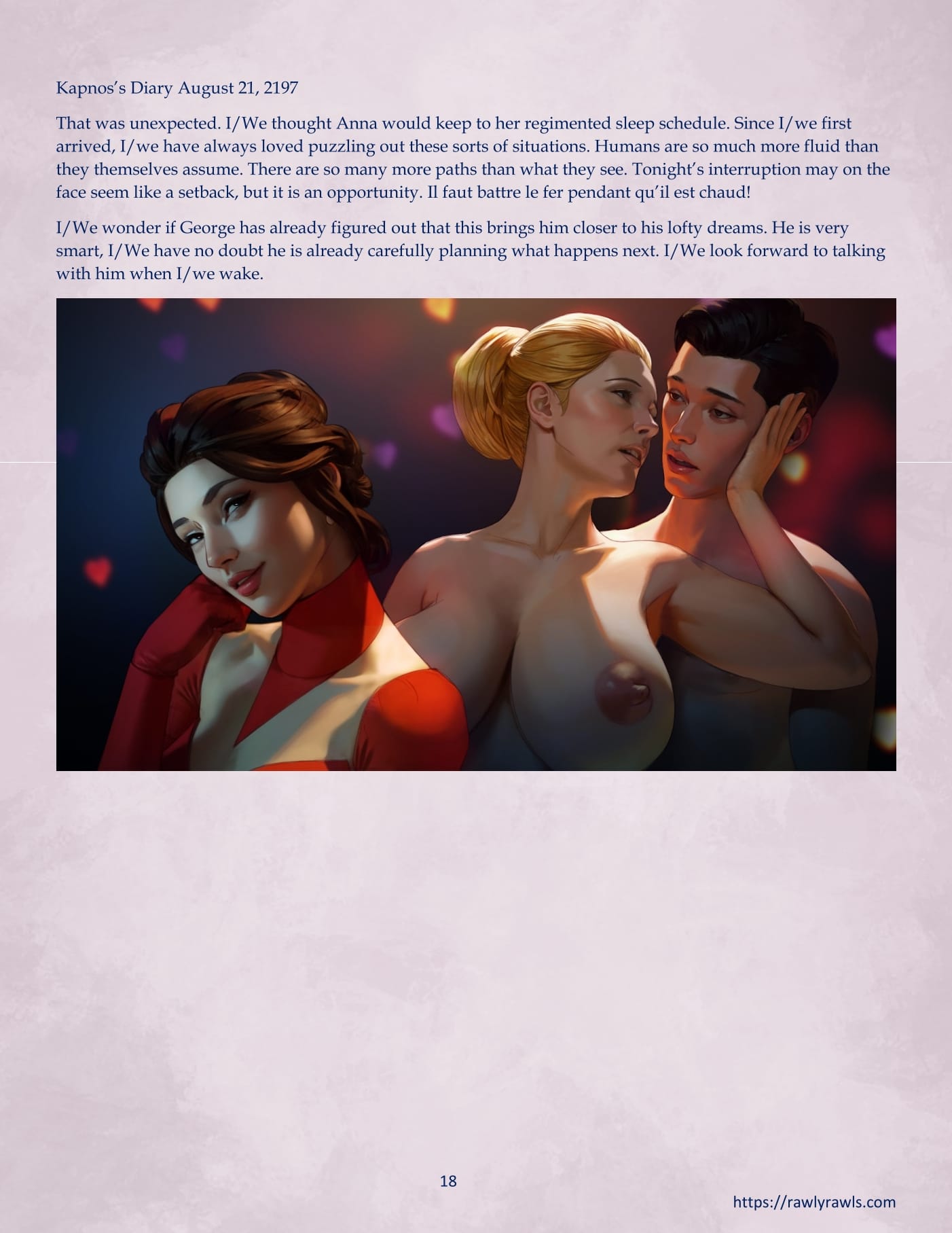 La Belle Ile en Mere [Sezlov , RawlyRawls] Chapter 7 Page 18