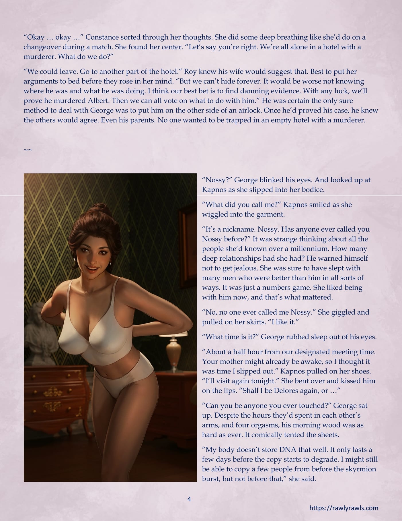 La Belle Ile en Mere [Sezlov , RawlyRawls] Chapter 7 Page 4