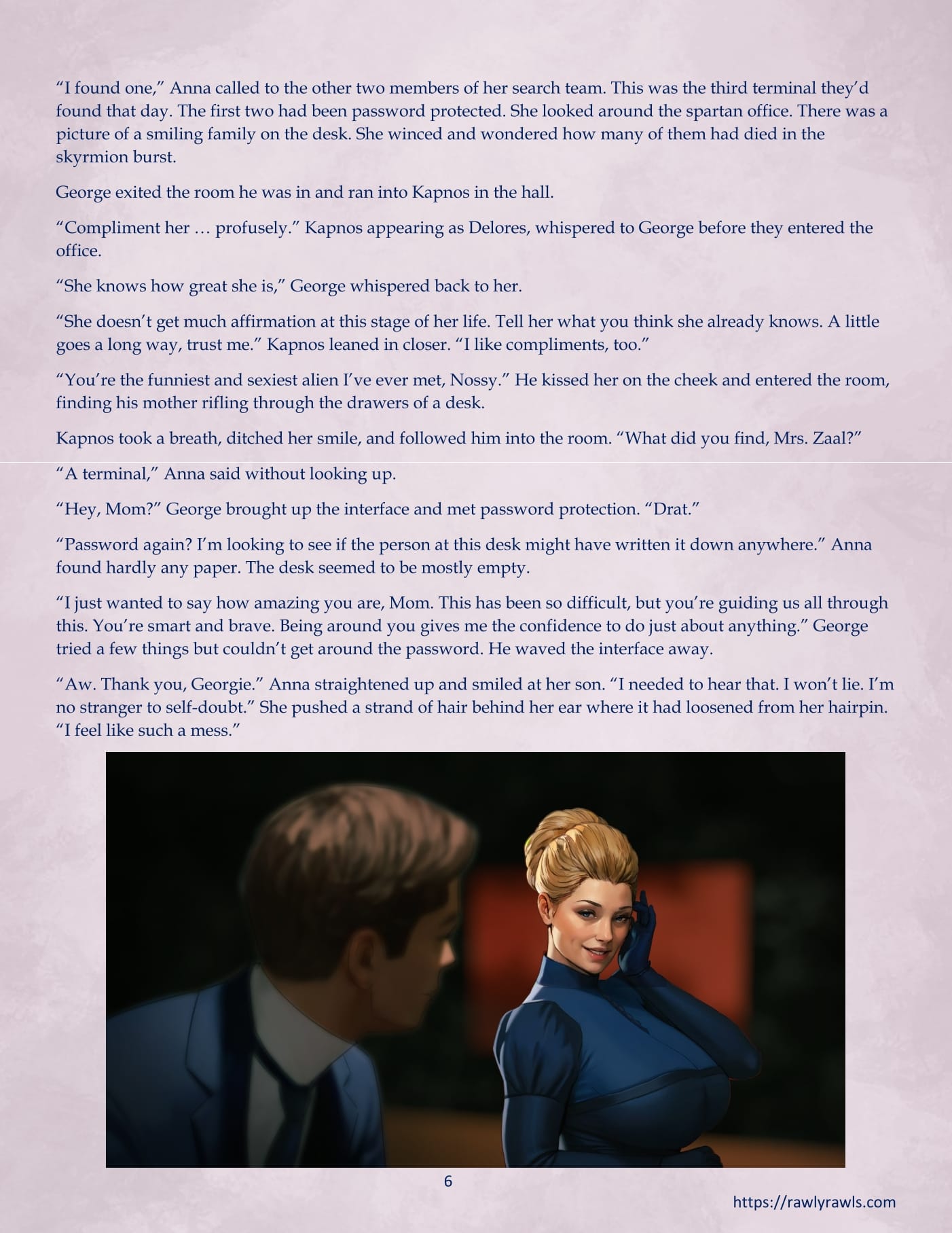 La Belle Ile en Mere [Sezlov , RawlyRawls] Chapter 7 Page 6