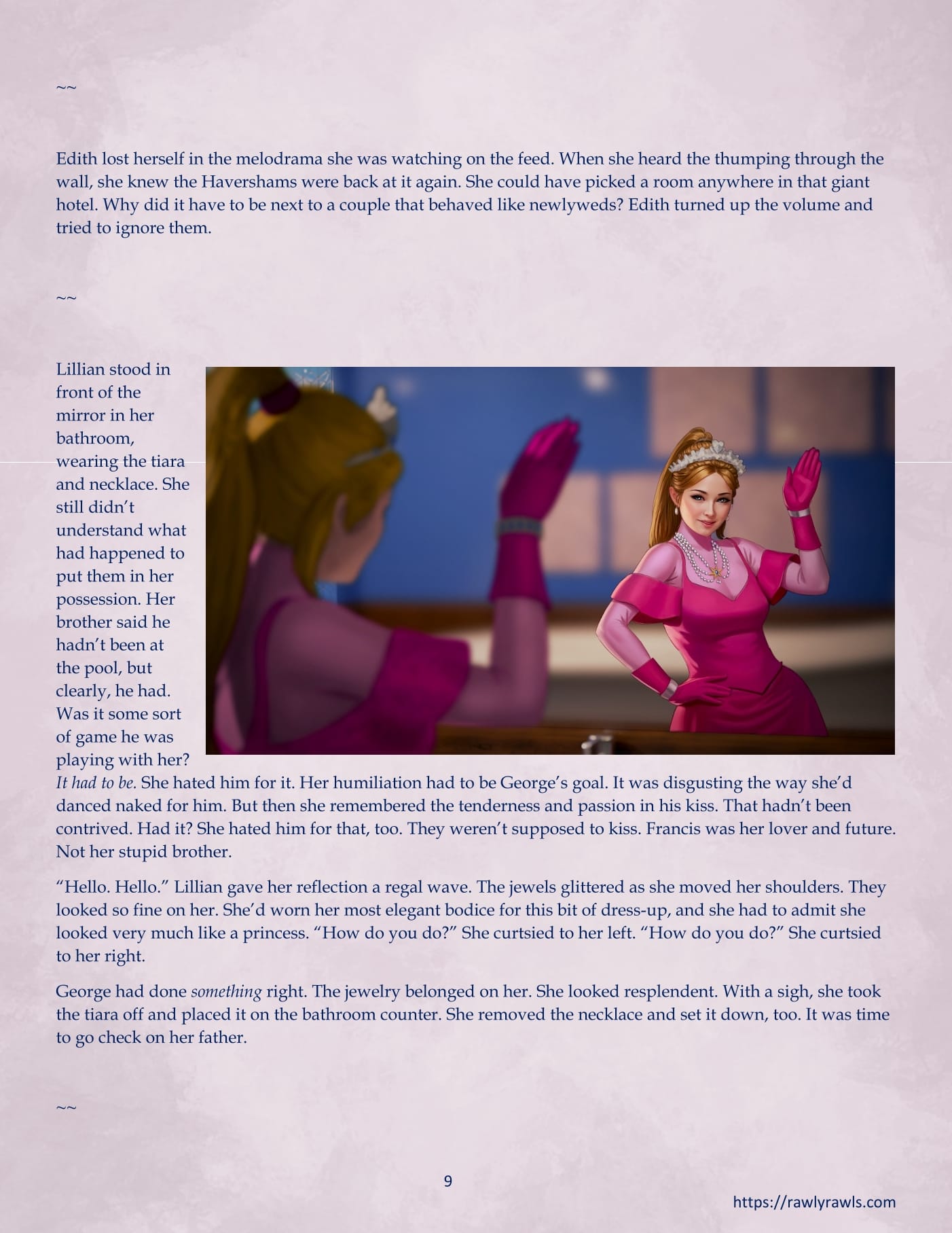 La Belle Ile en Mere [Sezlov , RawlyRawls] Chapter 7 Page 9