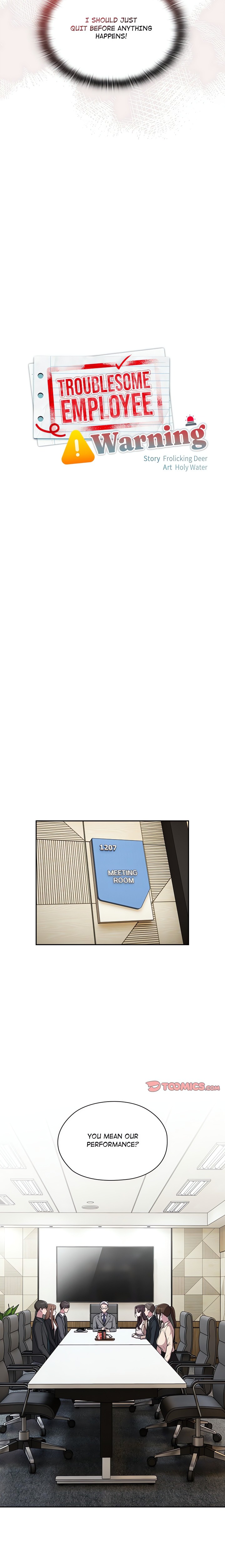 Troublesome Employee Warning (Uncensored) Chapter 16 Page 14