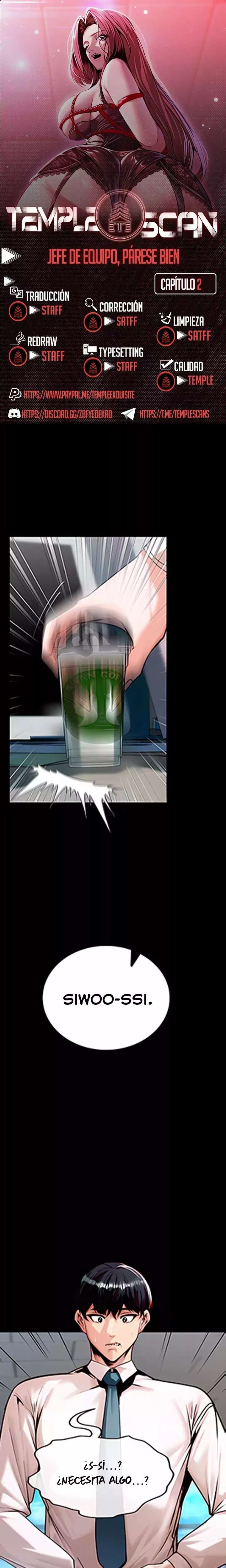 Pull Yourself Together, Team Leader Raw Chapter 2 Page 1