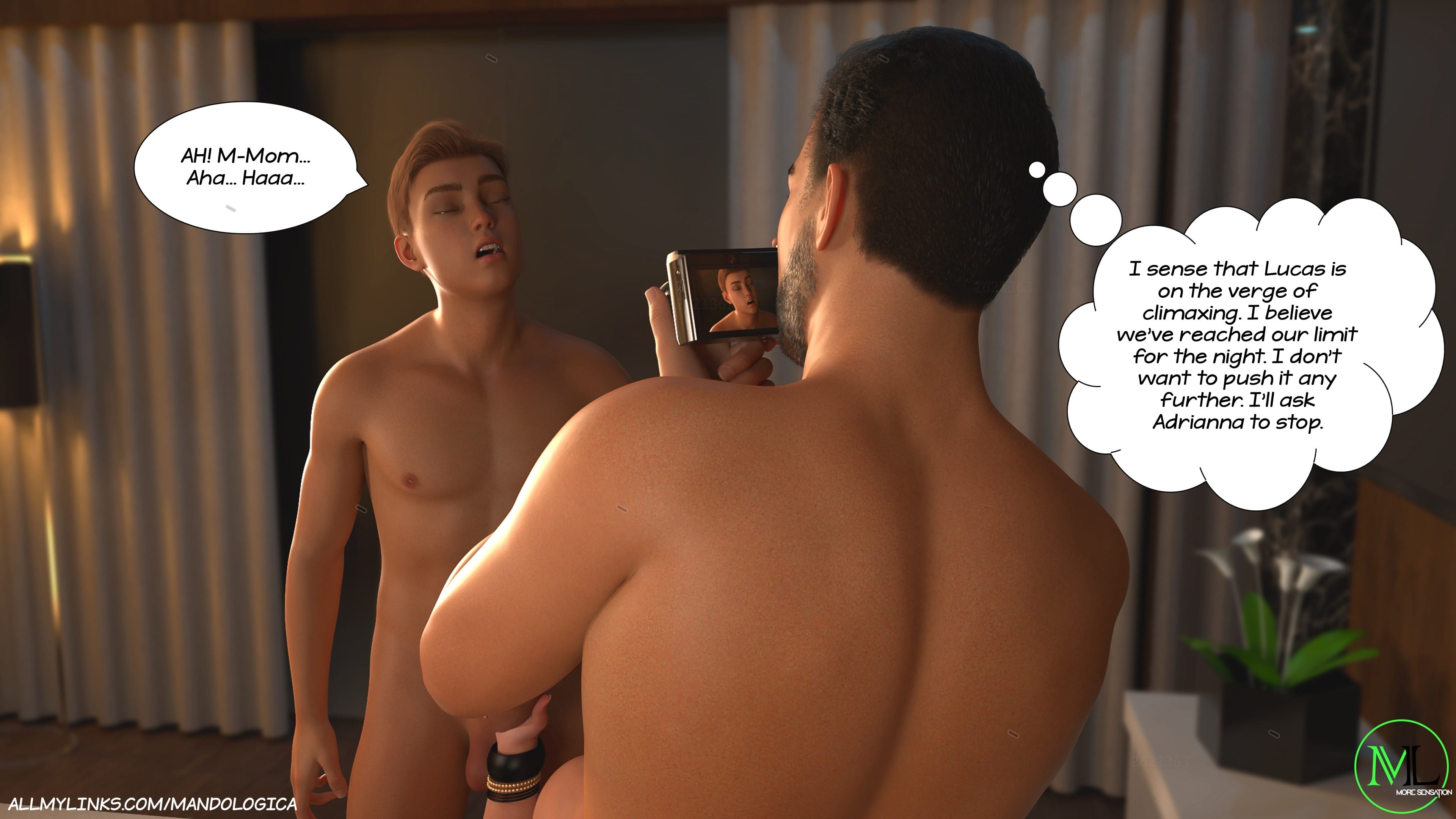 Breaking Boundaries [MandoLogica] Chapter 10 Page 150