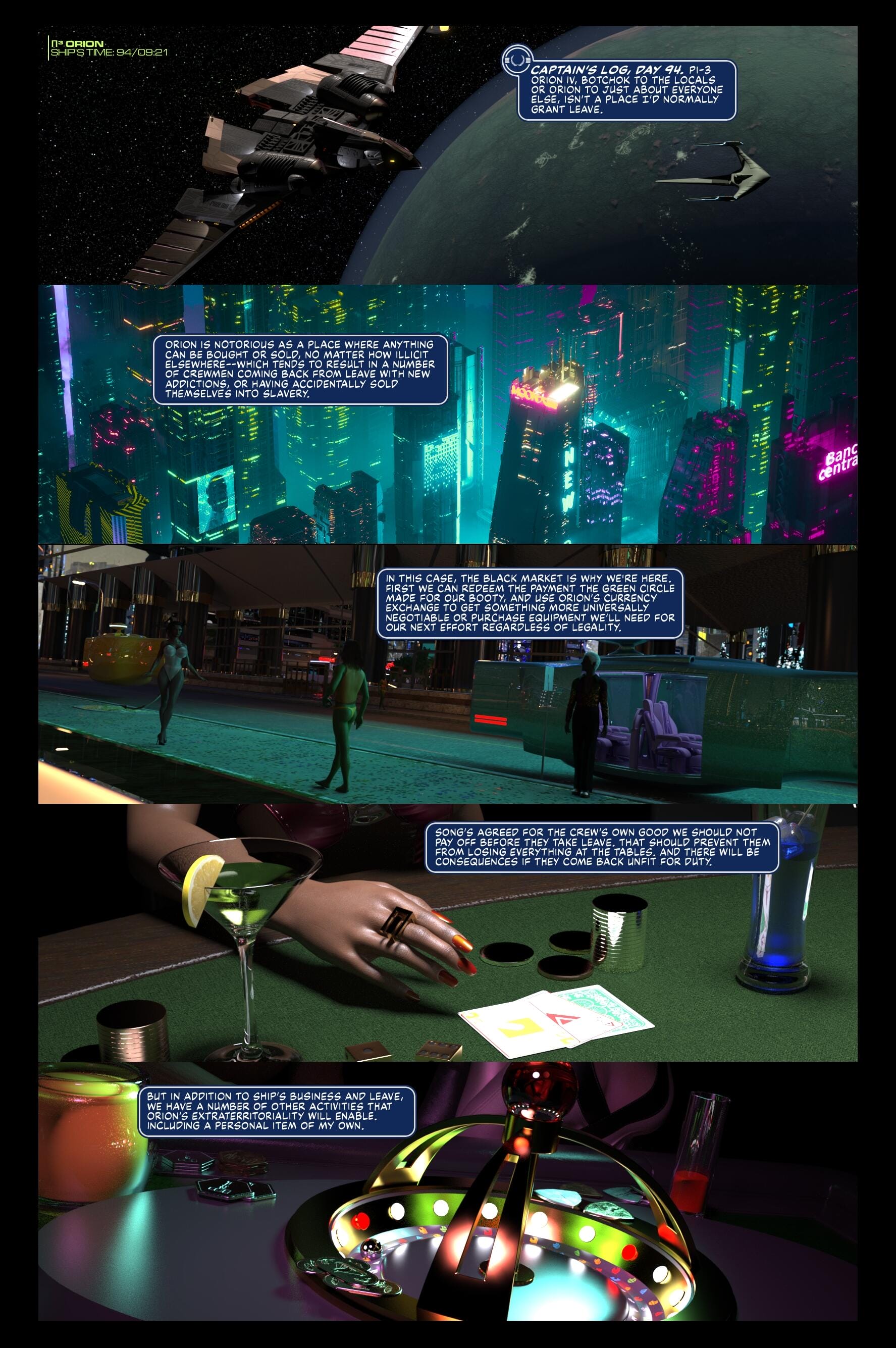 Pirates of the Coal Sack [DangerousLines] Chapter Chapter 37 Page 4