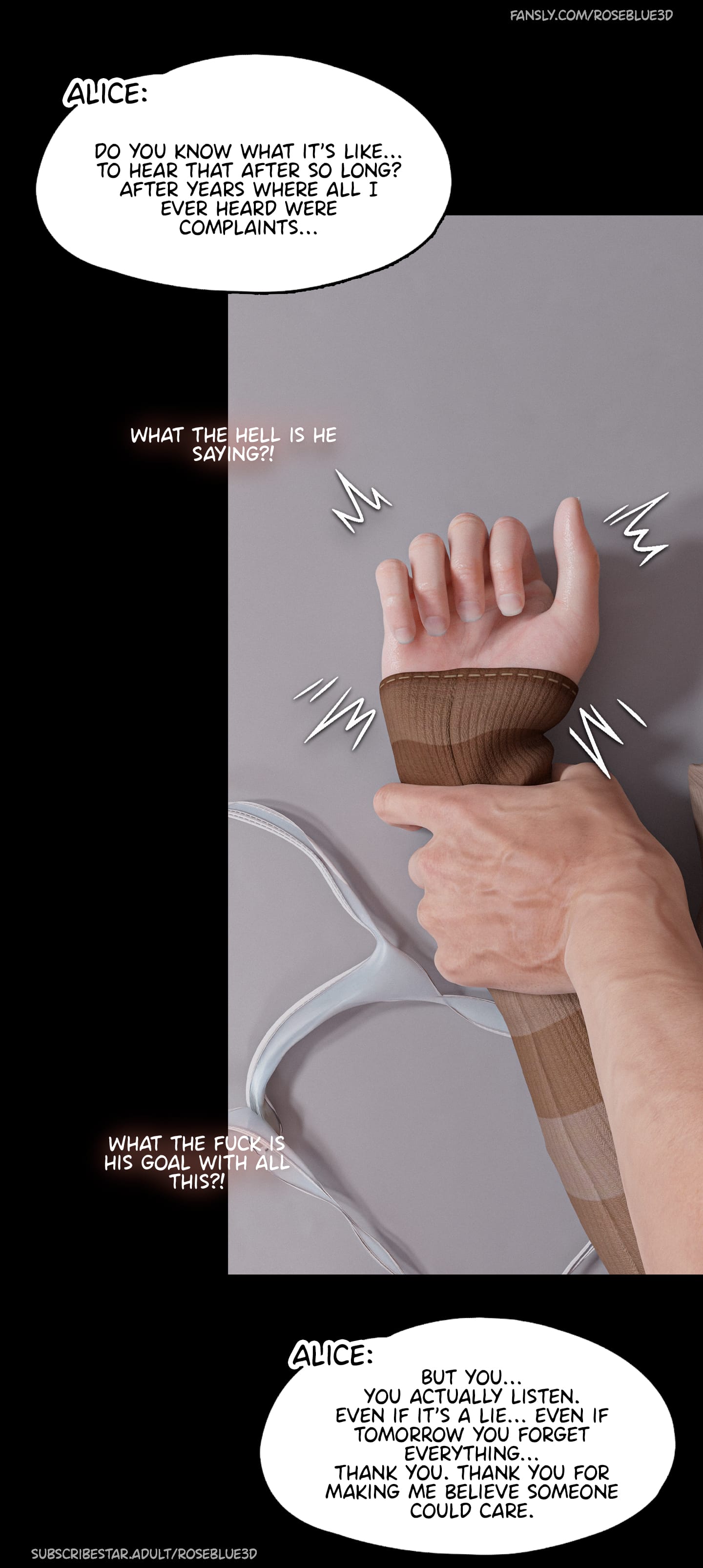 My Neighbor’s Widow [Rose Blue 3D] Chapter 43 Page 22