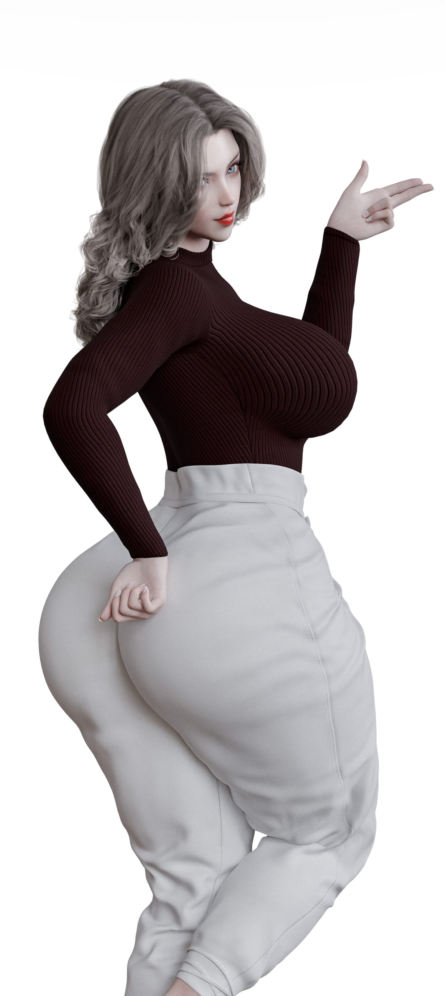 My Neighbor’s Widow [Rose Blue 3D] Chapter 43 Page 4