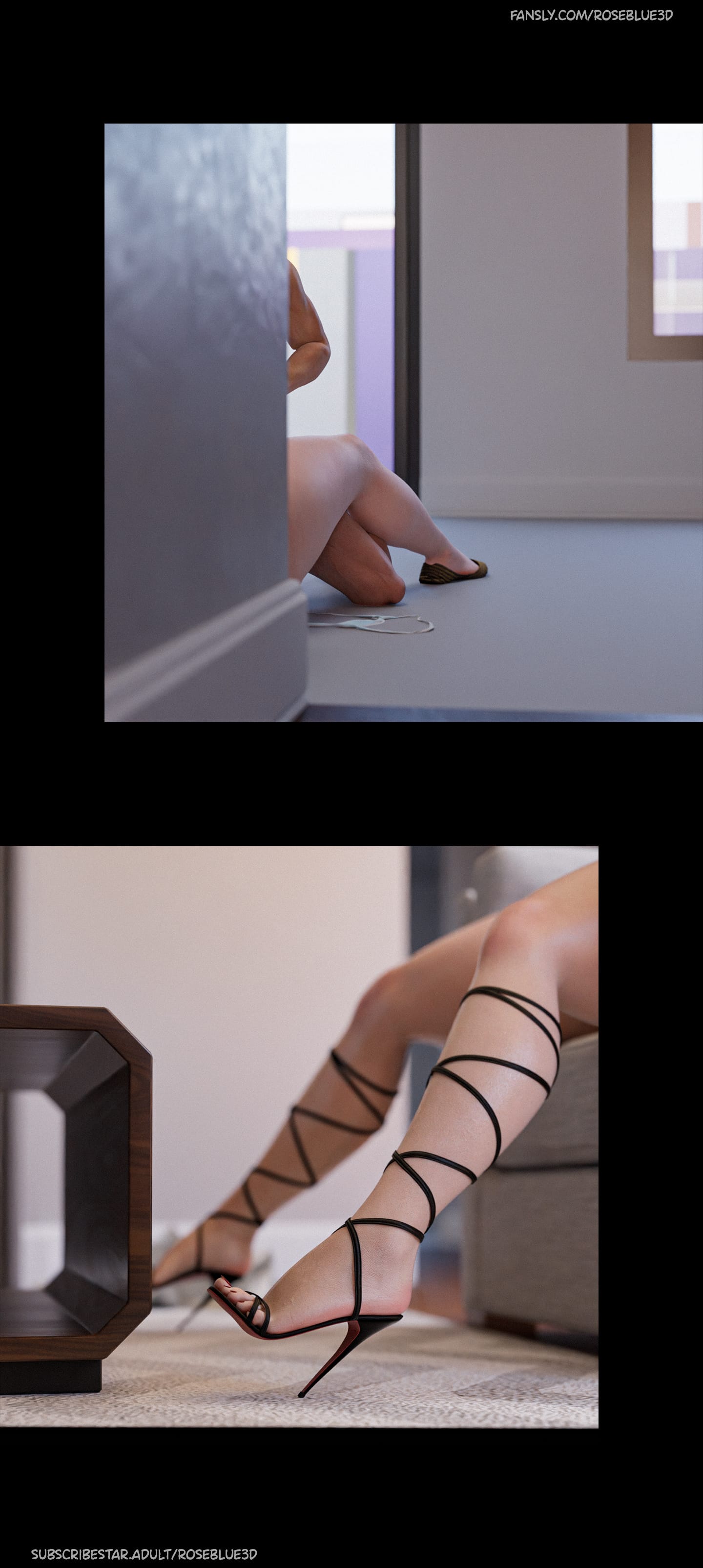 My Neighbor’s Widow [Rose Blue 3D] Chapter 43 Page 8