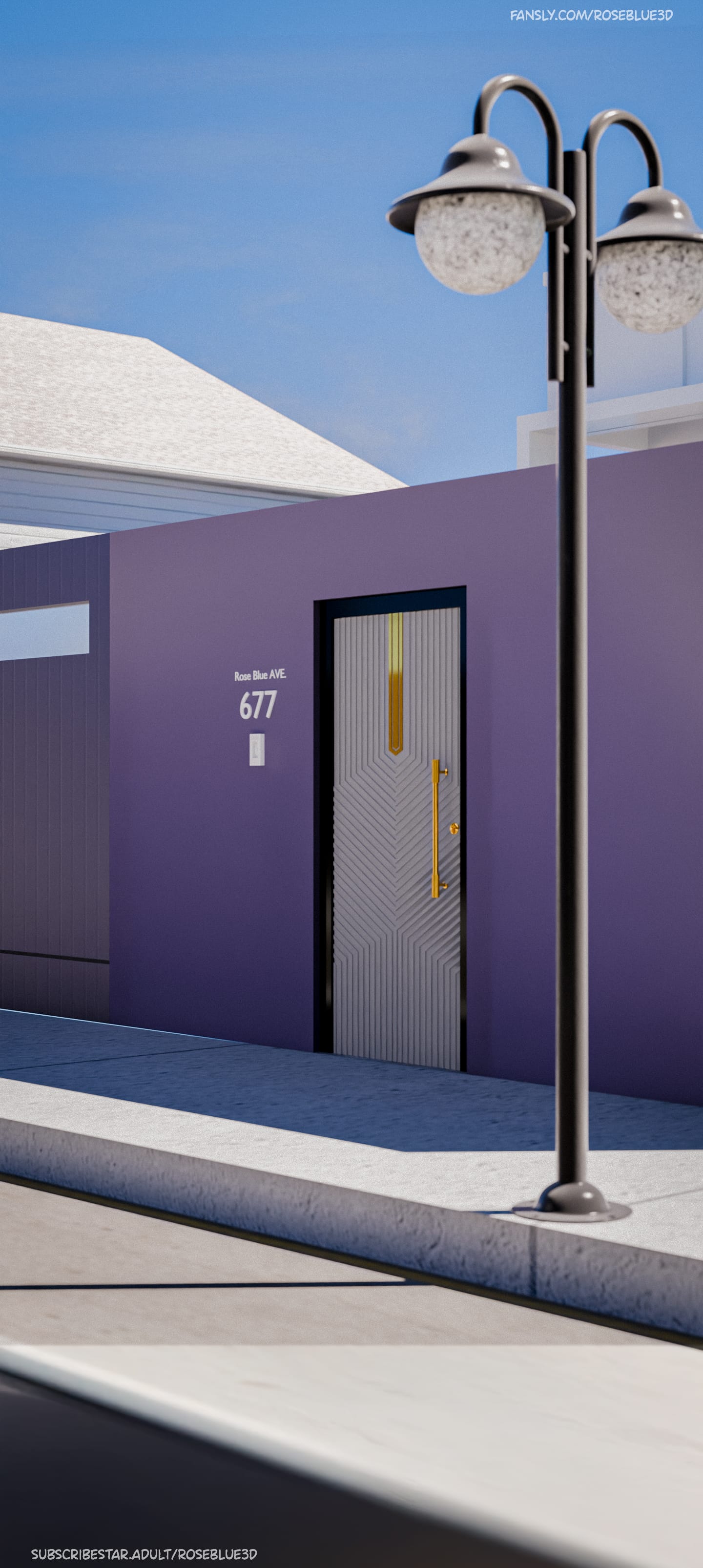 My Neighbor’s Widow [Rose Blue 3D] Chapter 43 Page 92