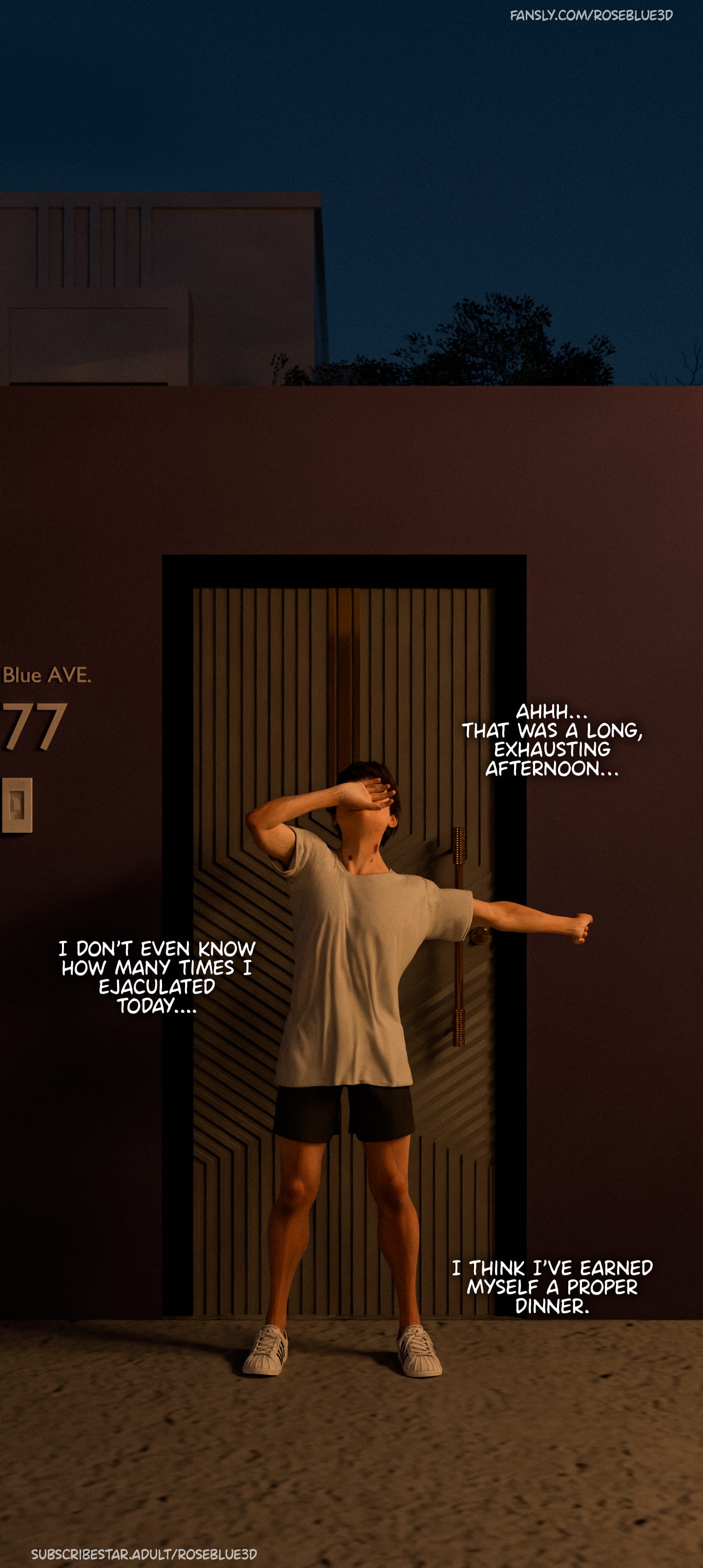 My Neighbor’s Widow [Rose Blue 3D] Chapter 43 Page 95