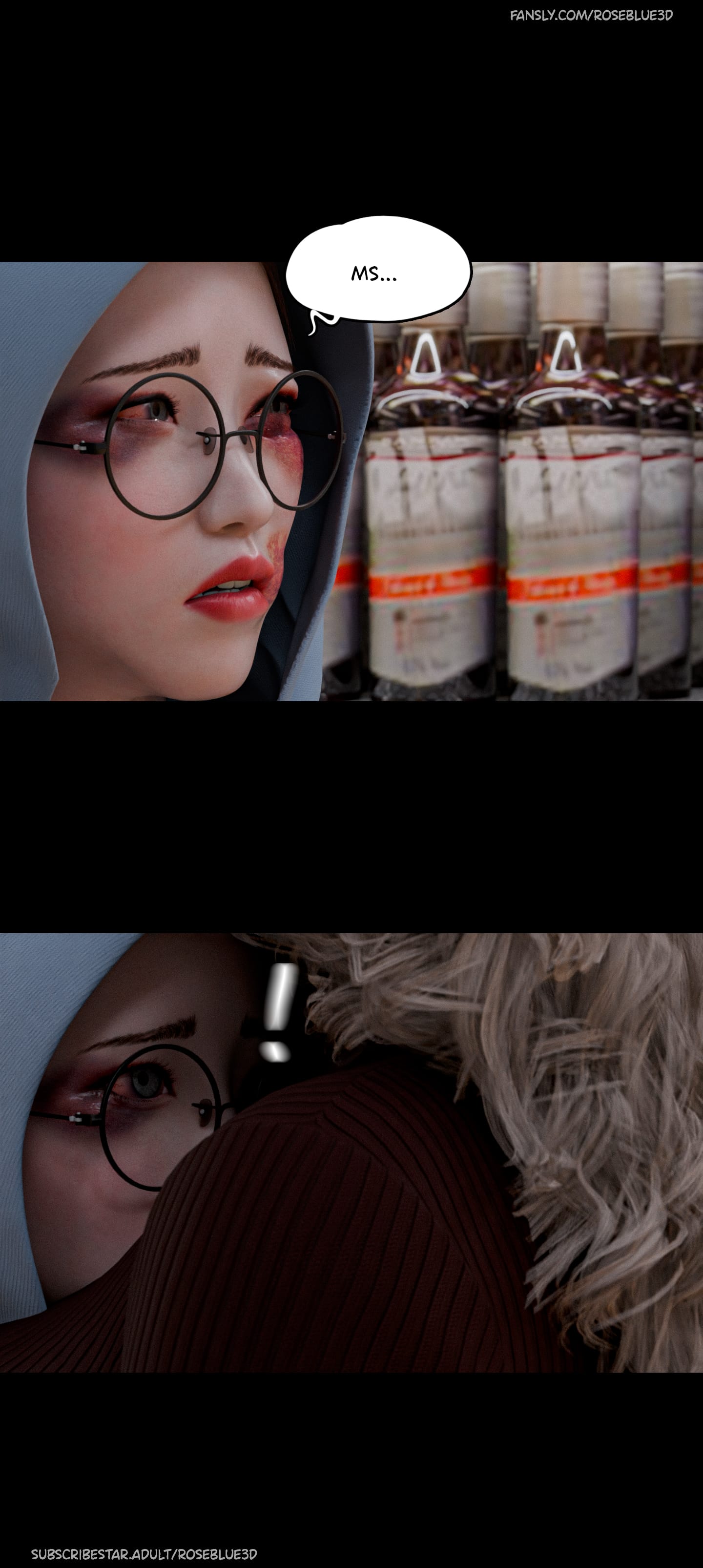 My Neighbor’s Widow [Rose Blue 3D] Chapter 44 Page 10