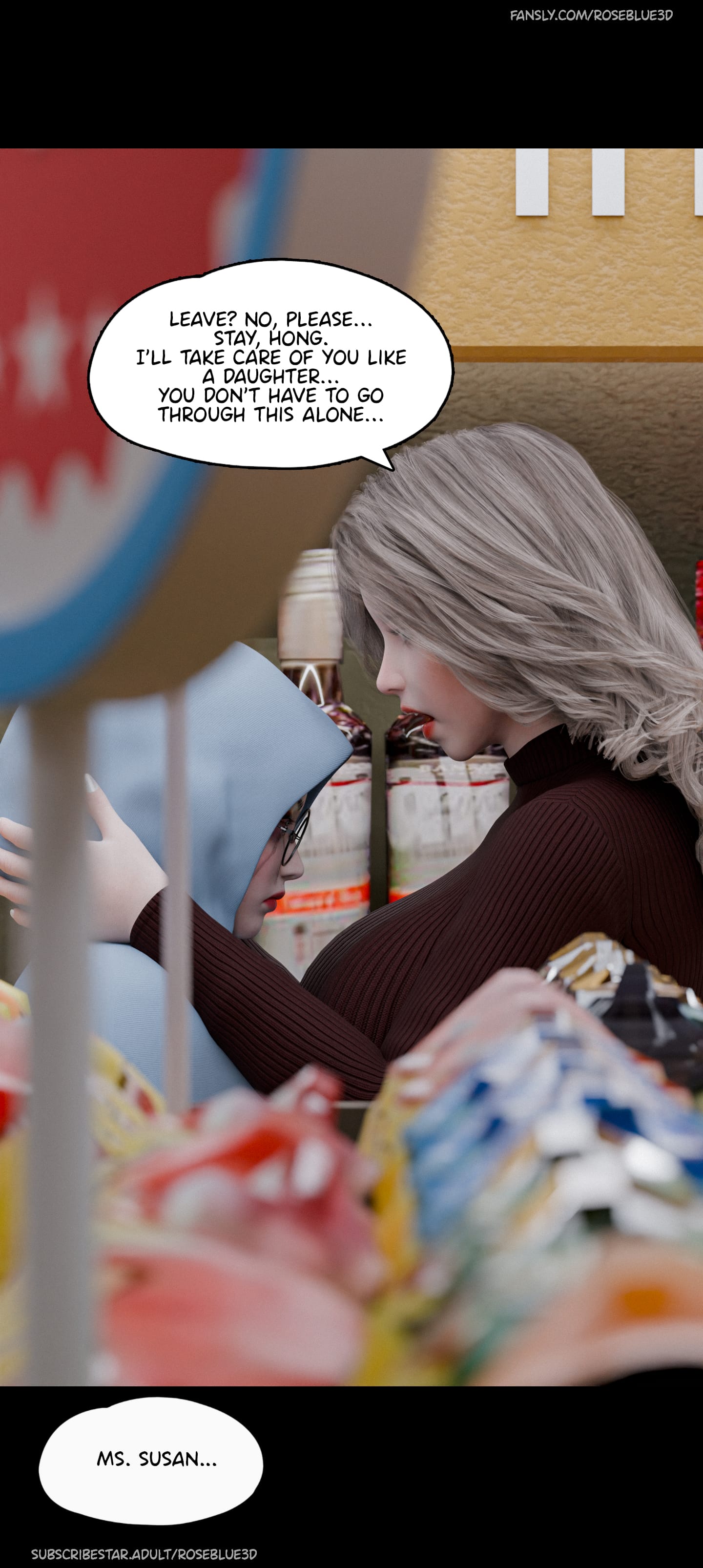 My Neighbor’s Widow [Rose Blue 3D] Chapter 44 Page 15