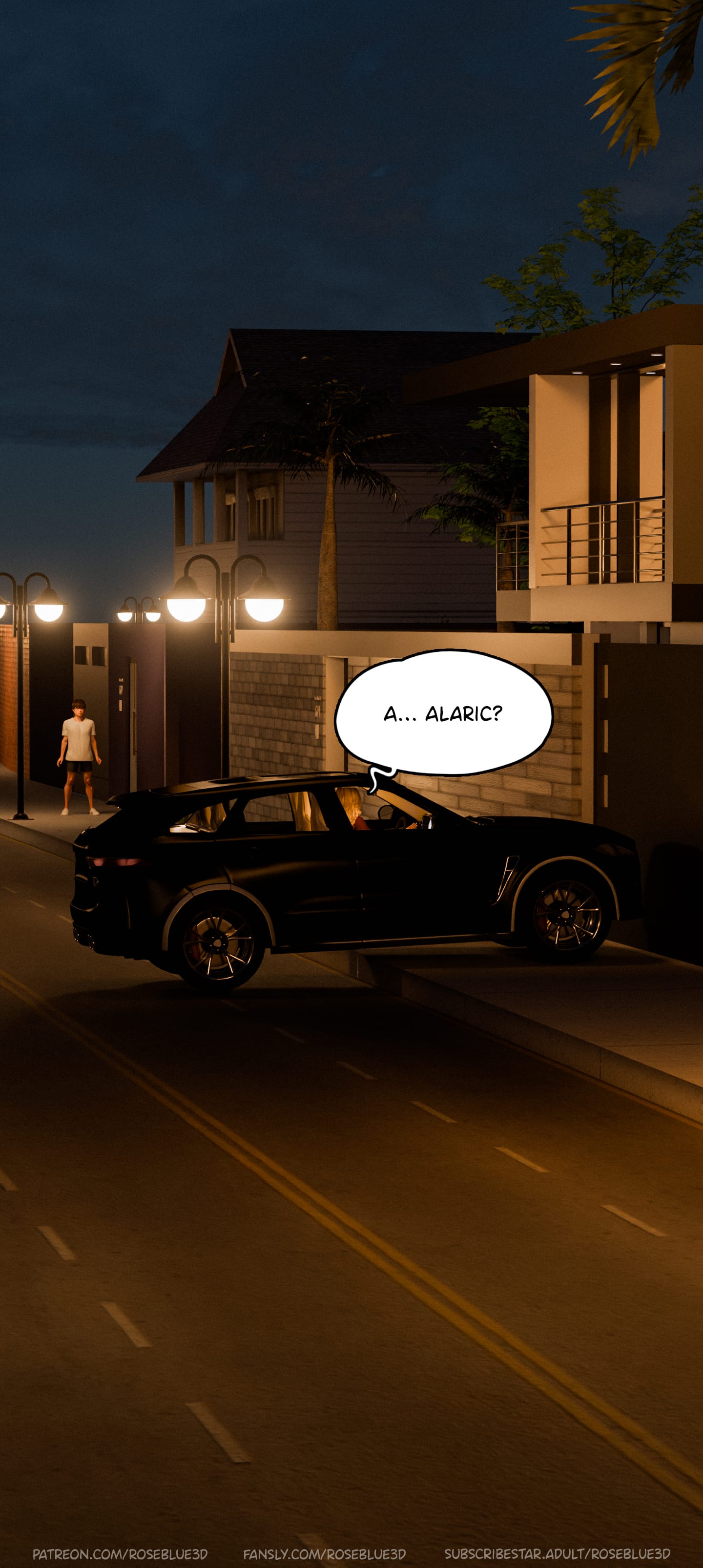 My Neighbor’s Widow [Rose Blue 3D] Chapter 44 Page 25