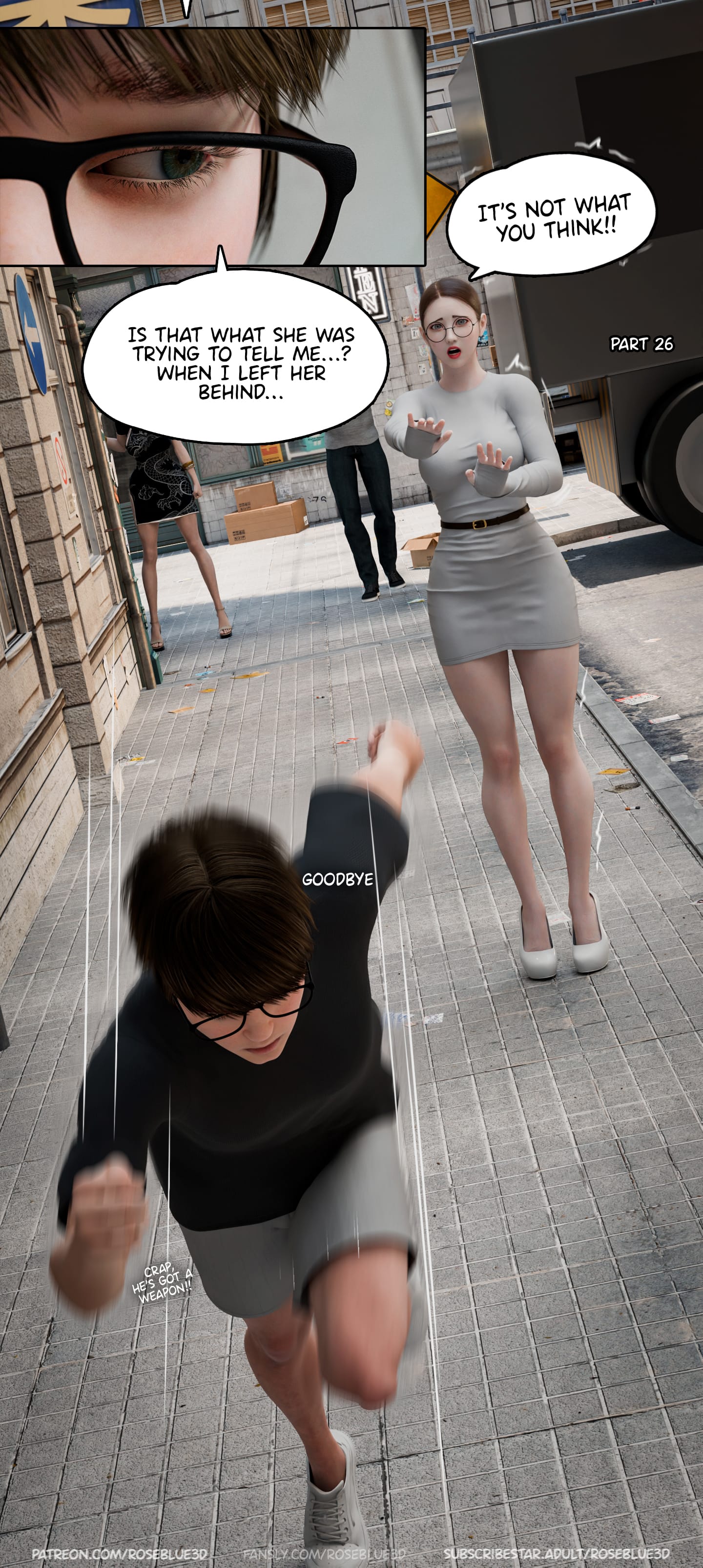 My Neighbor’s Widow [Rose Blue 3D] Chapter 44 Page 30