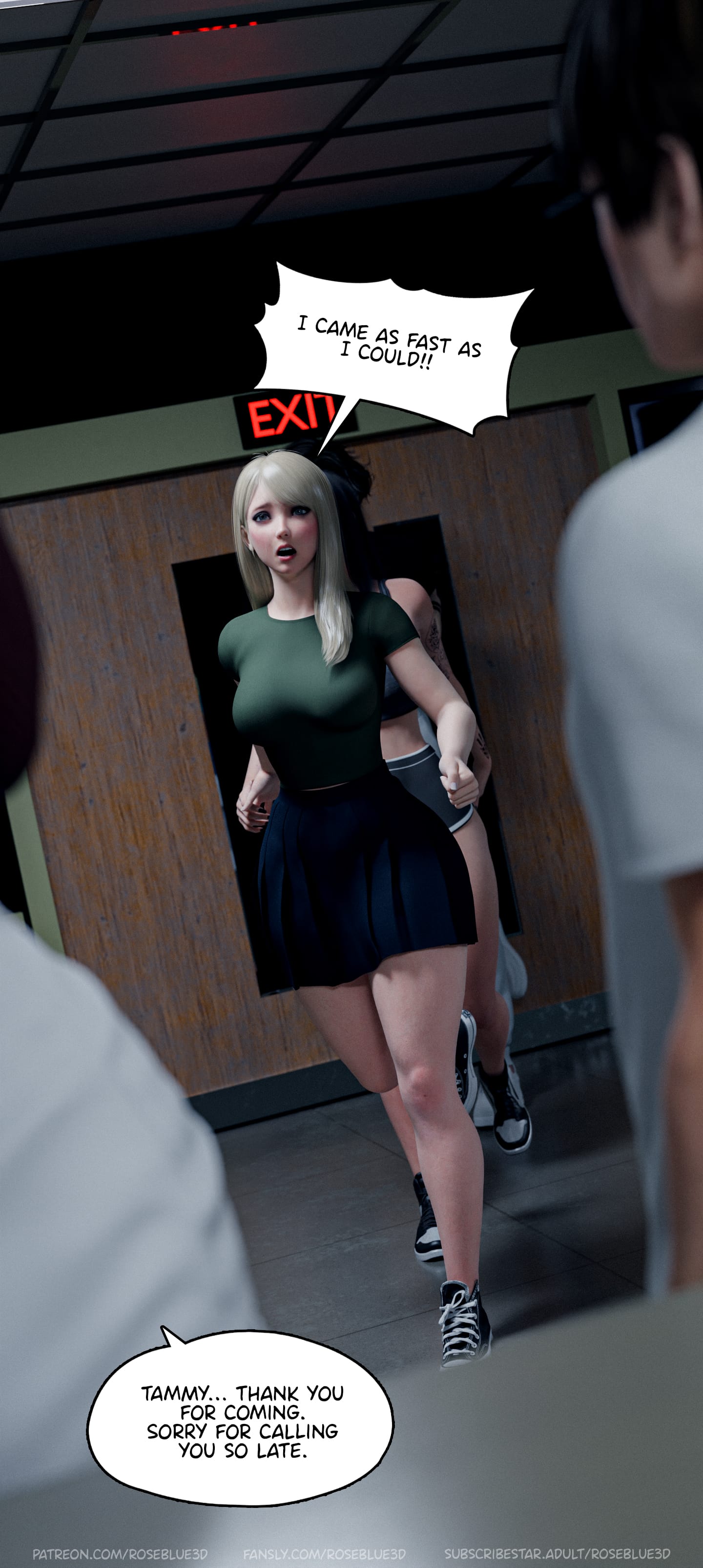 My Neighbor’s Widow [Rose Blue 3D] Chapter 44 Page 38